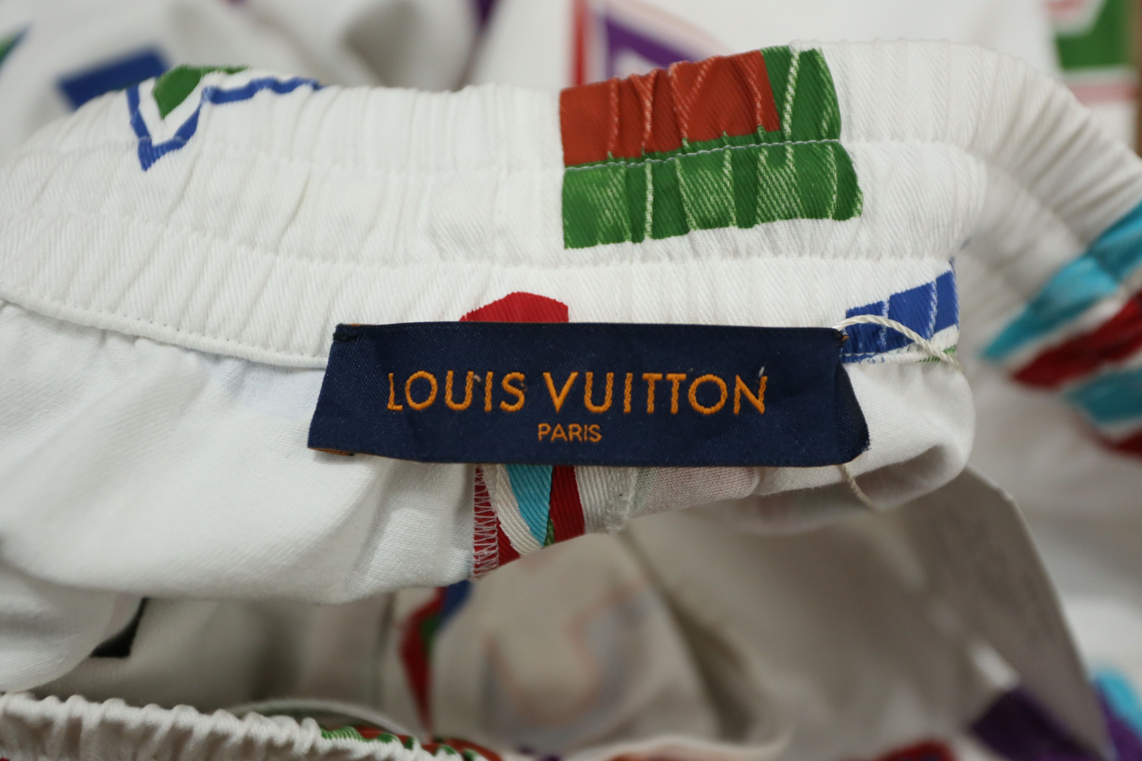 Louis Vuitton × NBA Louis Vuitton - NBA - F/W 21 - Basketball Letters Shorts Size US 34 / EU 50 - 8 Thumbnail