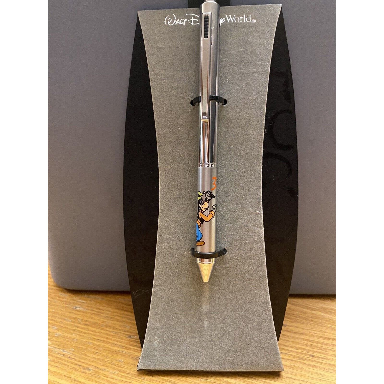 Disney Pluto Walt Disney Tri Color Silver Tone Pen NIB Size ONE SIZE - 3 Thumbnail