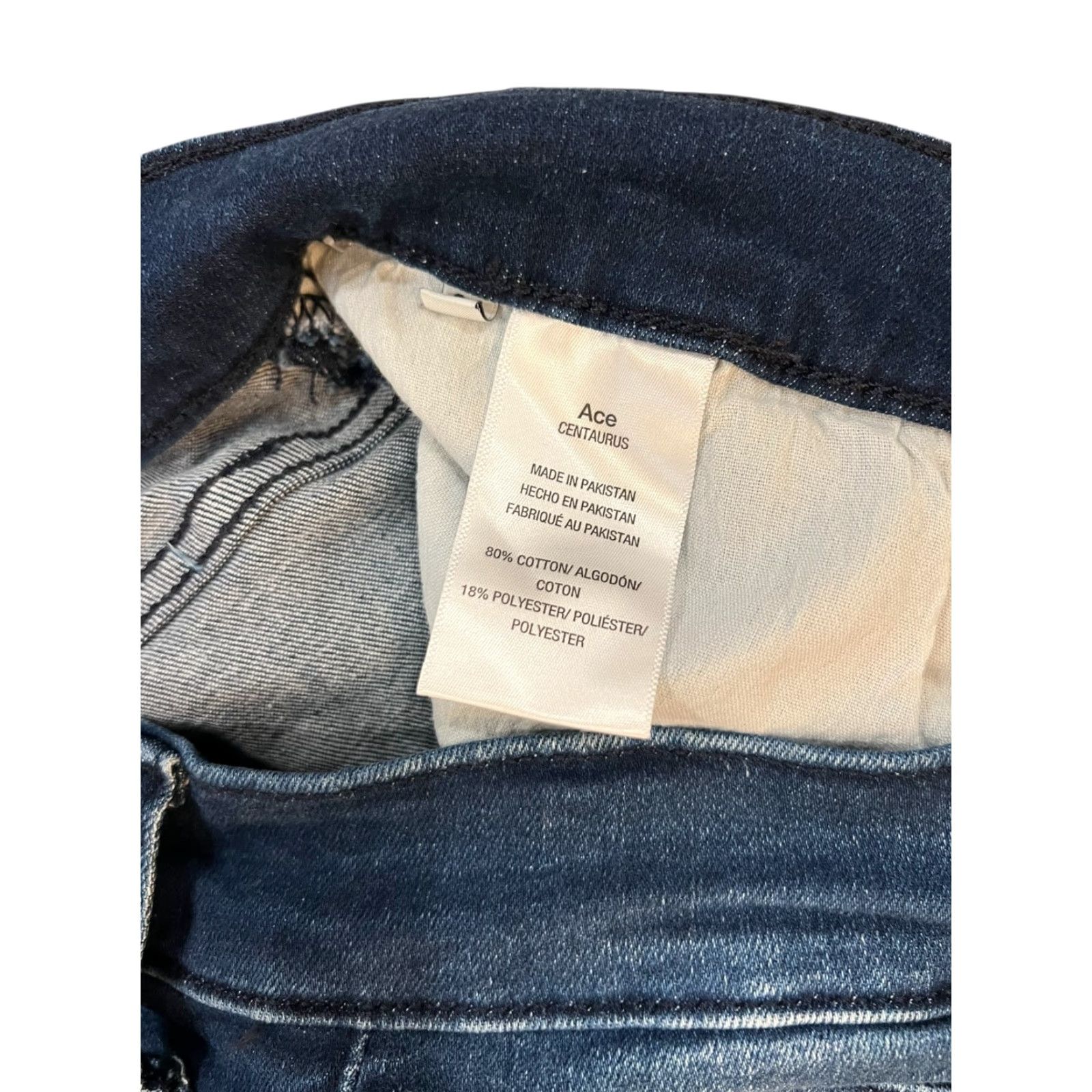 Hudson Hudson Men’s Ace Centaurus Jeans Denim Dark Blue Wash EUC Size US 34 / EU 50 - 8 Thumbnail