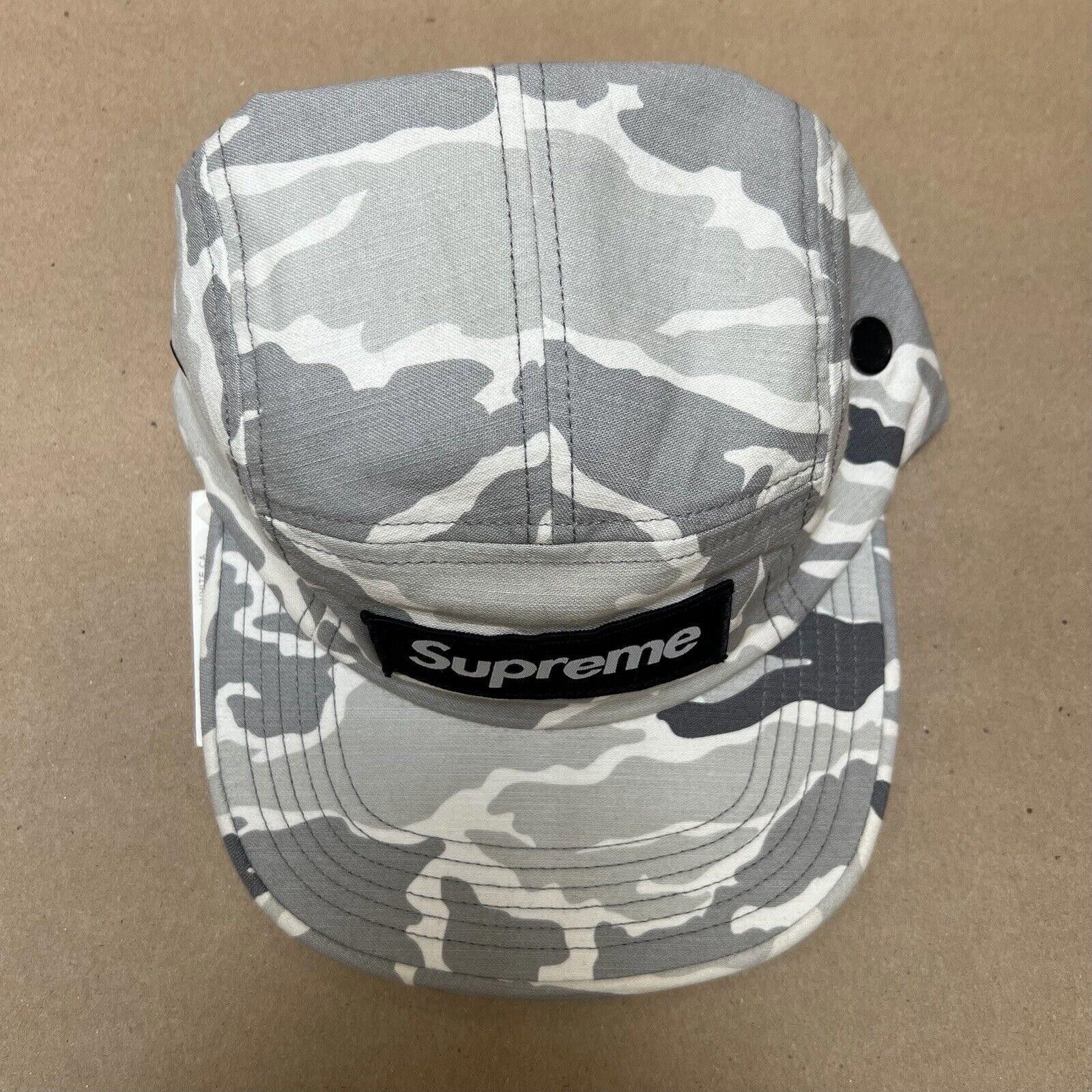 Supreme × Stone  Camo Camp Cap Supreme Military Camp Cap (SS23) - $48