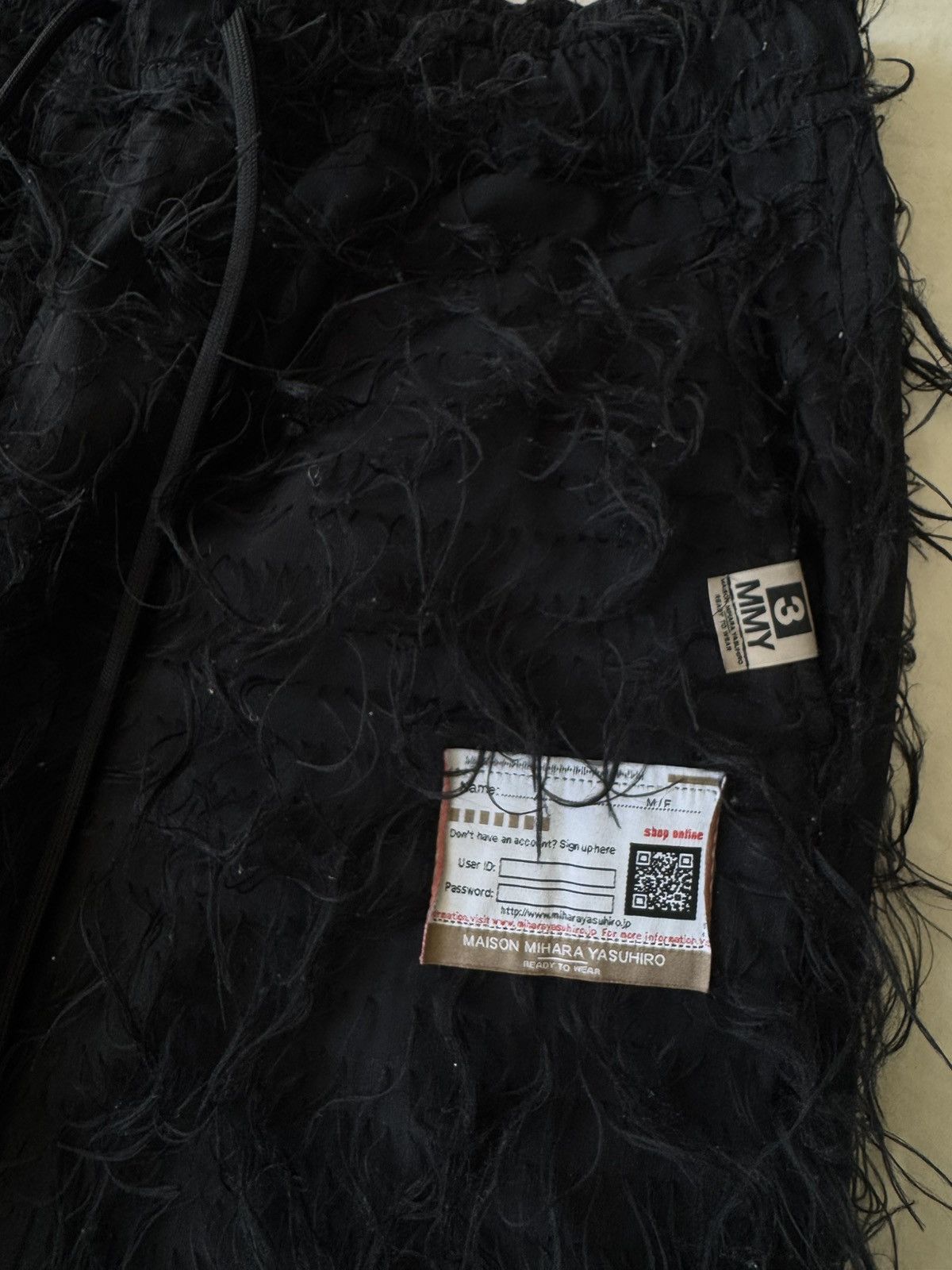 Maison MIHARA YASUHIRO Maison Mihara Yasuhiro Shaggy Pants Size US 32 / EU 48 - 2 Thumbnail