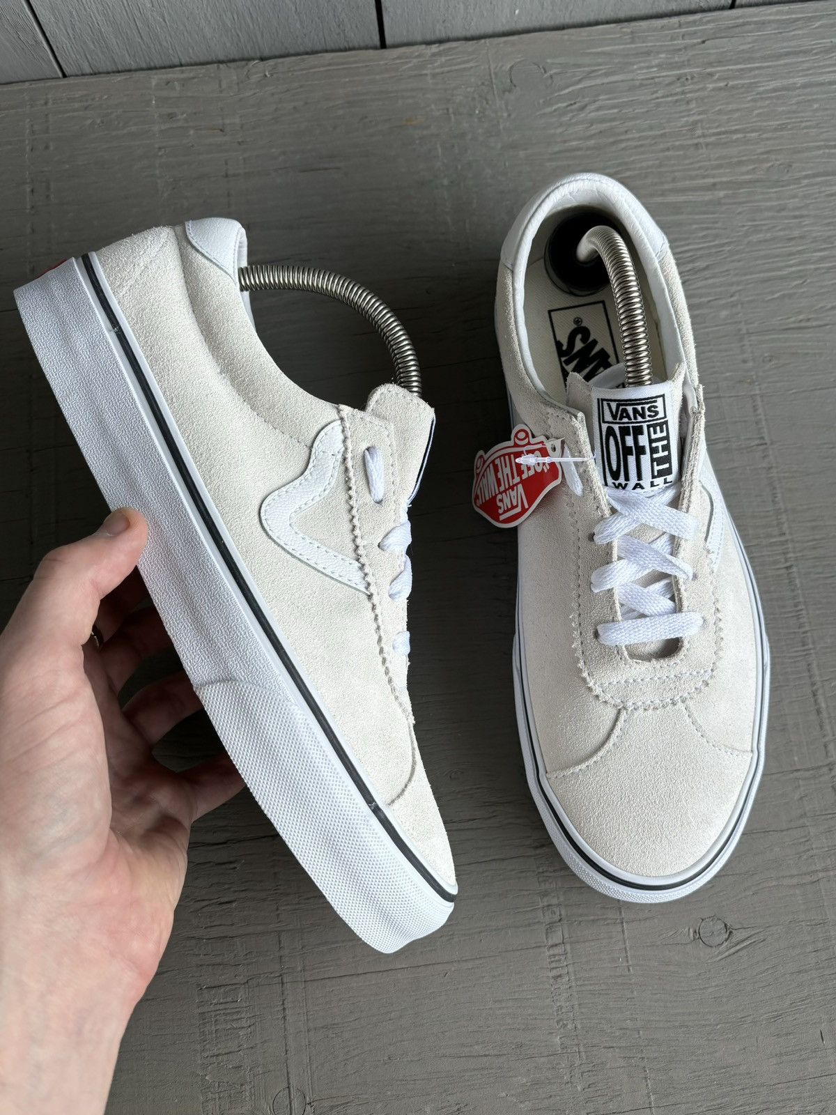 Vans Vans Skate Low Skate Shoe Shell Toe V Stripe Common Projects Size US 8 / EU 41 - 1 Thumbnail