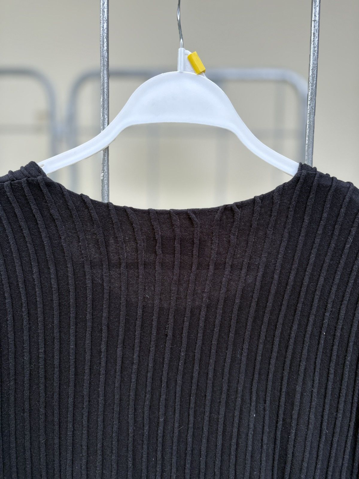 Comme des Garcons Comme des Garcons pleated black T-shirt Size US M / EU 48-50 / 2 - 11 Thumbnail