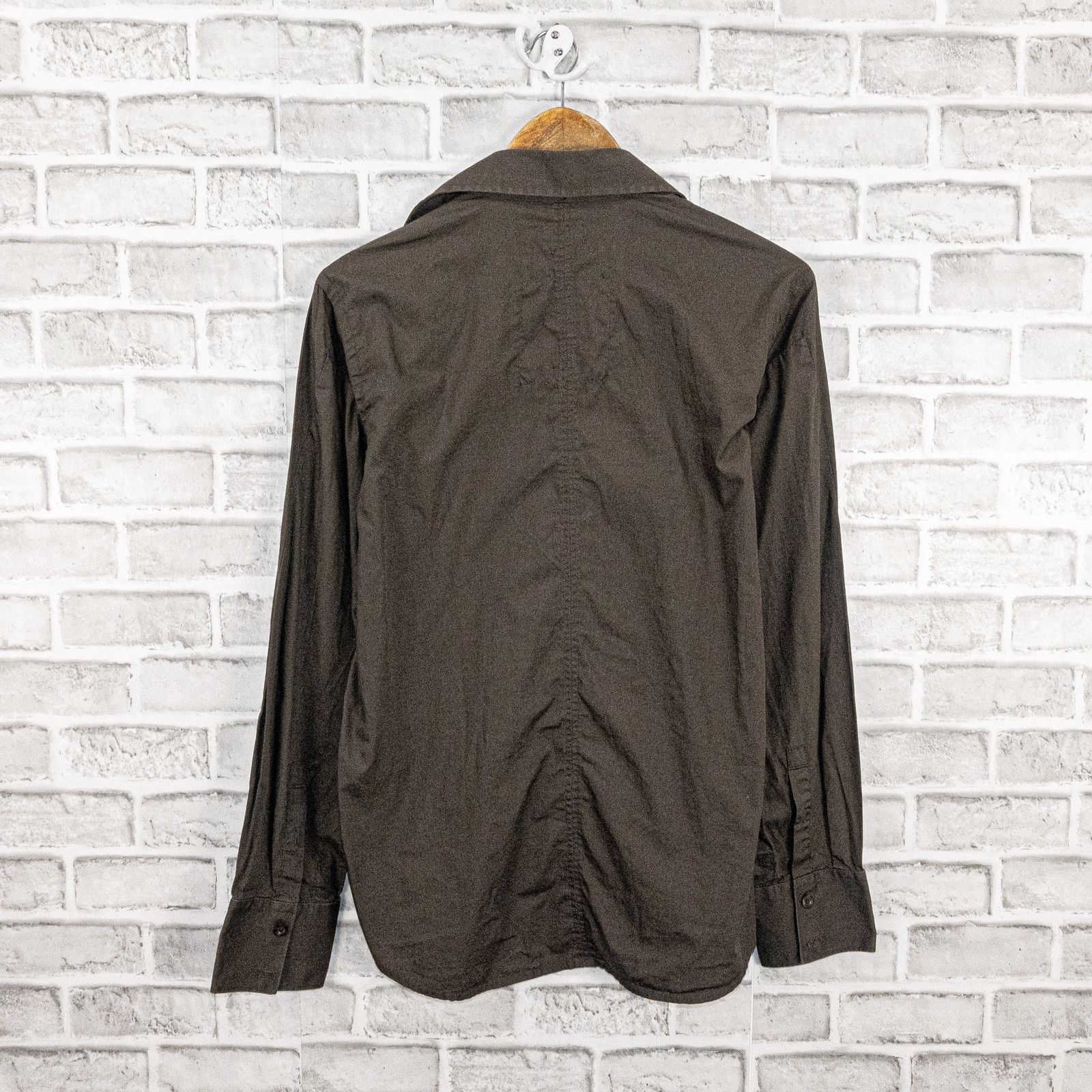 G-Star G Star Raw Men's Button up Shirt Long Sleeve in Brown Cotton Size US M / EU 48-50 / 2 - 2 Thumbnail