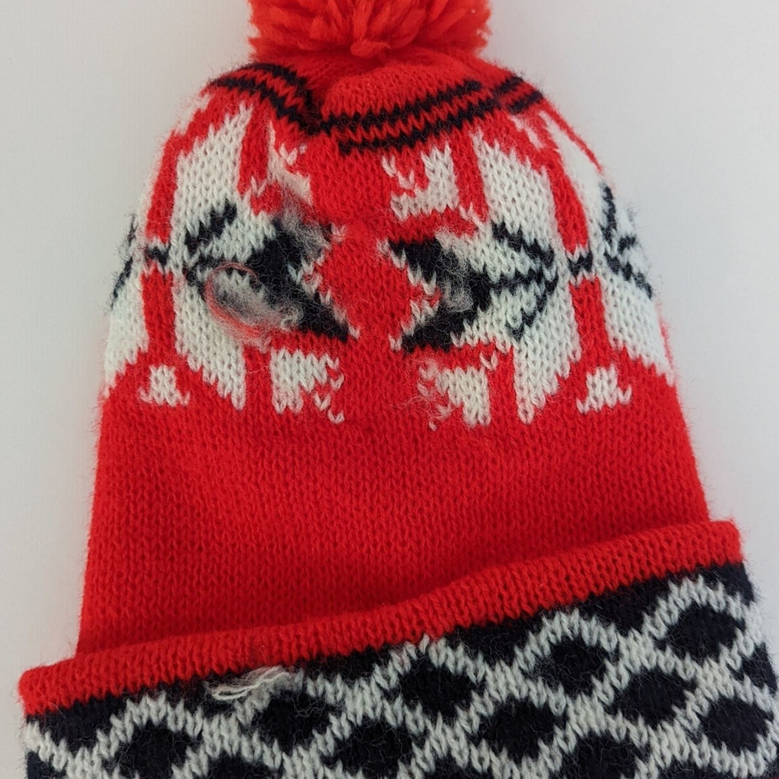 Vintage Vintage Snowflake Pom Hat Size ONE SIZE - 2 Thumbnail