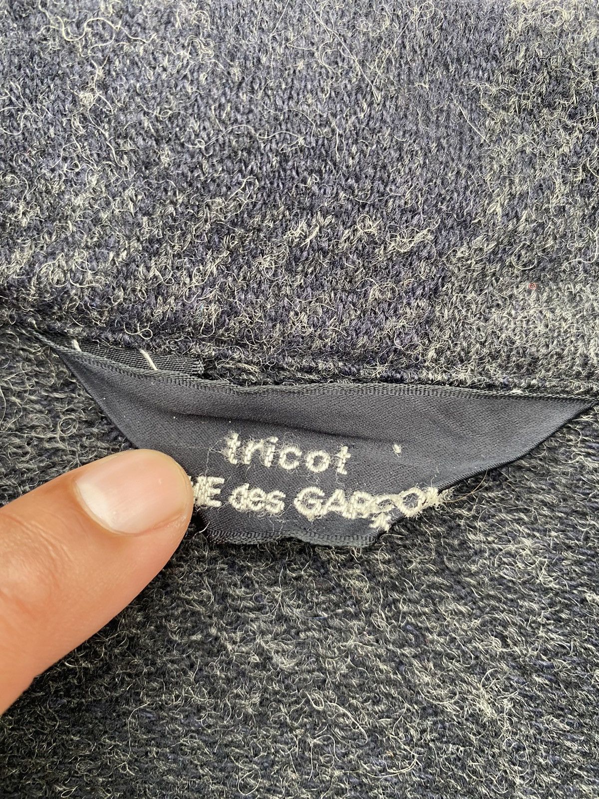 Comme des Garcons Tricot Comme Des Garcons Wool Jacket Size US L / EU 52-54 / 3 - 11 Thumbnail