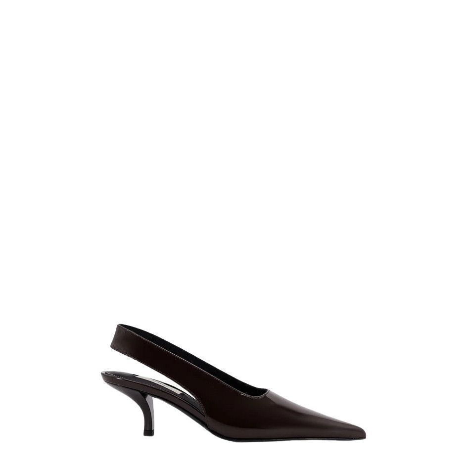 TOTEME Brown Slingback 60mm Pumps New (Women's size:9;)