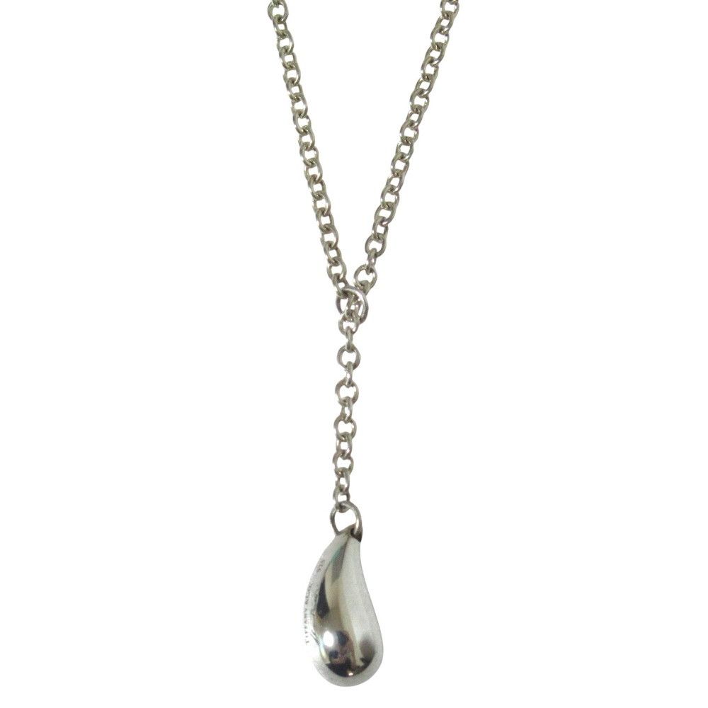 Tiffany & Co. Tiffany & Co. Tiffany&Co Teardrop 925 Silver Necklace Precious Metal Necklace DUTY FREE for USA Size ONE SIZE - 1 Thumbnail