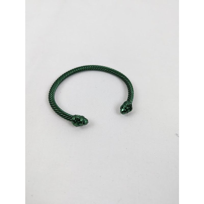David Yurman o1rshd1 Q:2 / Size: M / Classic Cable Bracelet in Green Size ONE SIZE - 4 Thumbnail