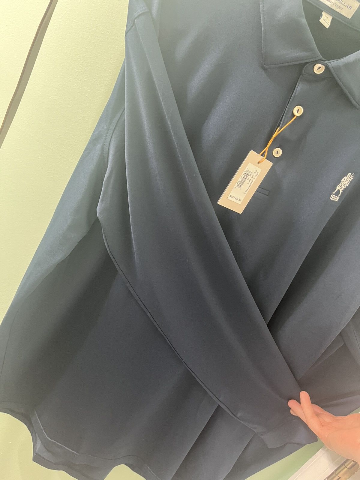 Peter Millar Peter Millar long sleeve polo Size US XL / EU 56 / 4 - 5 Thumbnail
