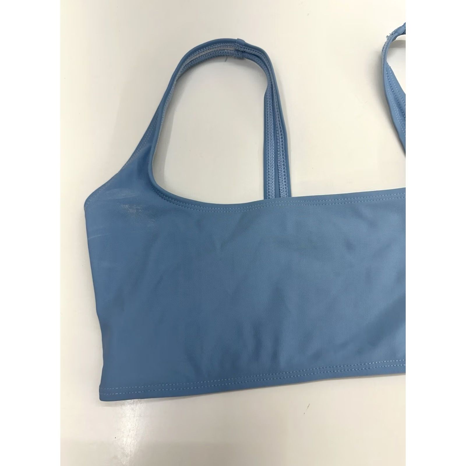 Shein Shein Womens Bikini Top Blue Cami Top Size M No Padding Swimsuit Beach Theme Womens Size M / US 6-8 / IT 42-44 - 2 Thumbnail