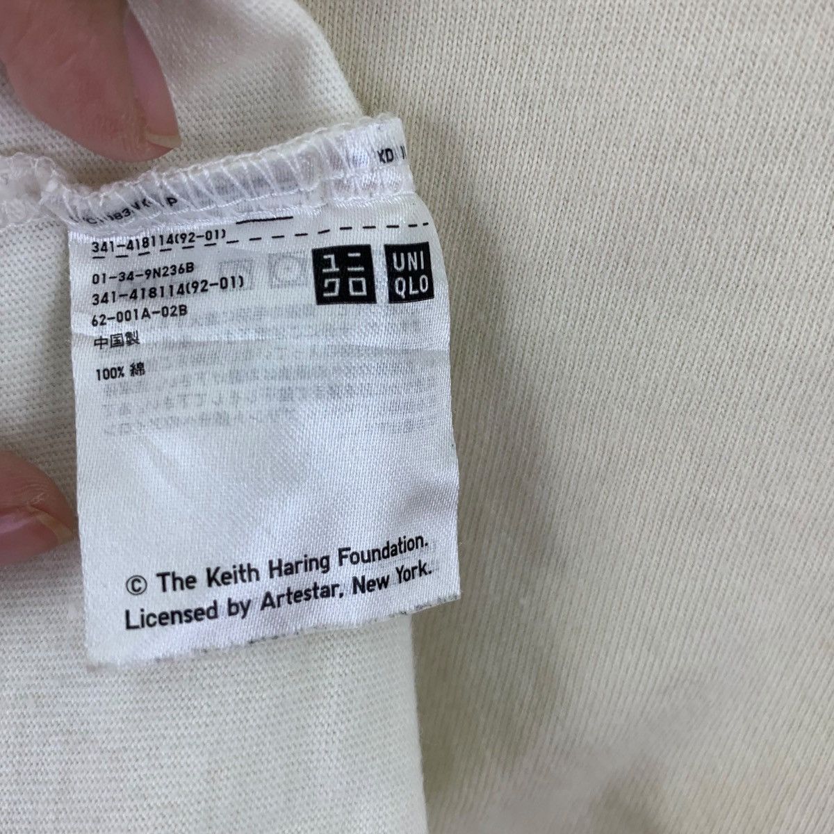 Keith Haring KEITH HARING x UNIQLO TUTTOMONDO Pisa 89 Tee Shirt Top Pop Size L / US 10 / IT 46 - 6 Thumbnail