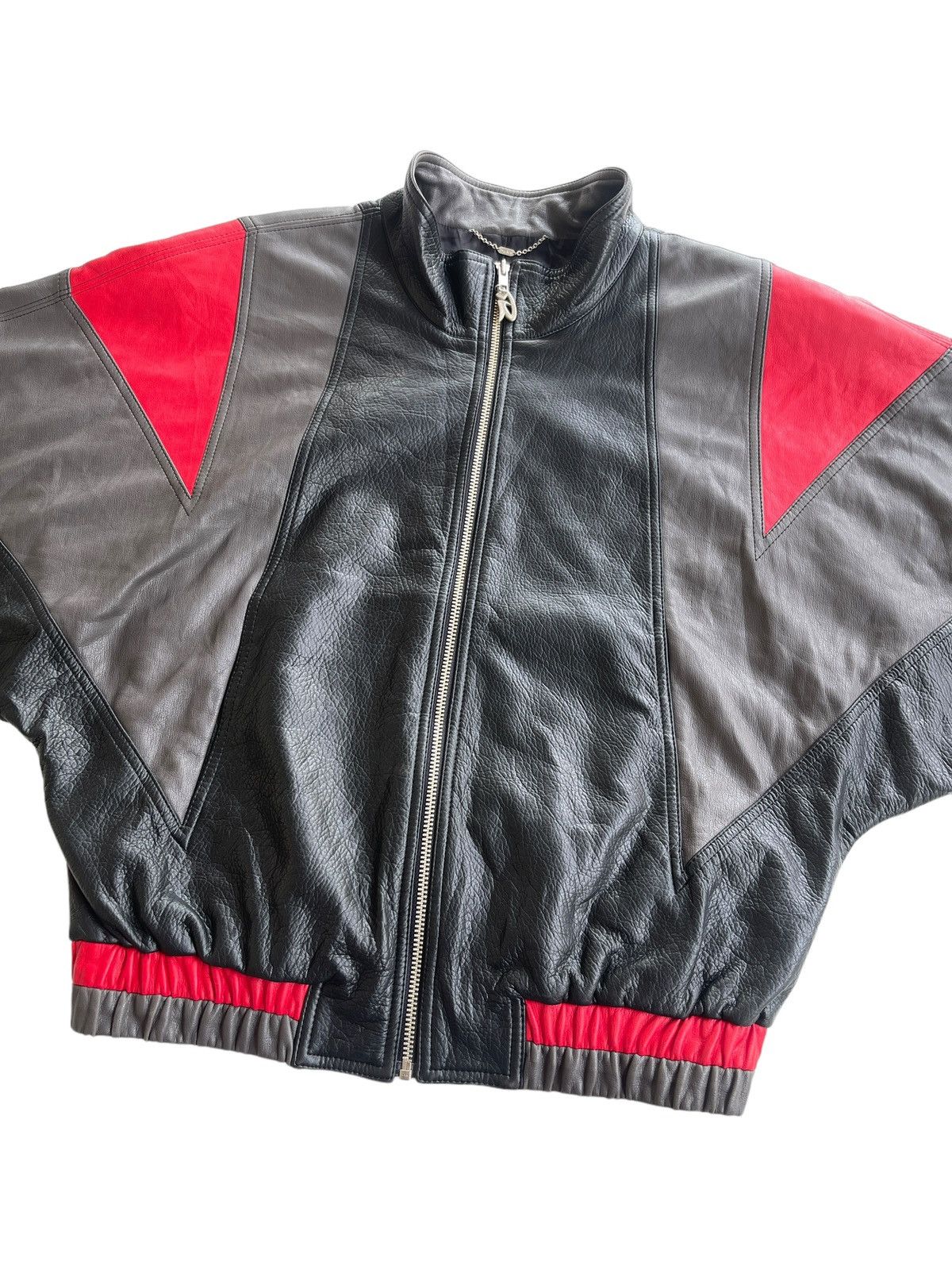 Japanese Brand Vintage MGM Polyester Oversize Bomber Jacket Size US L / EU 52-54 / 3 - 5 Thumbnail