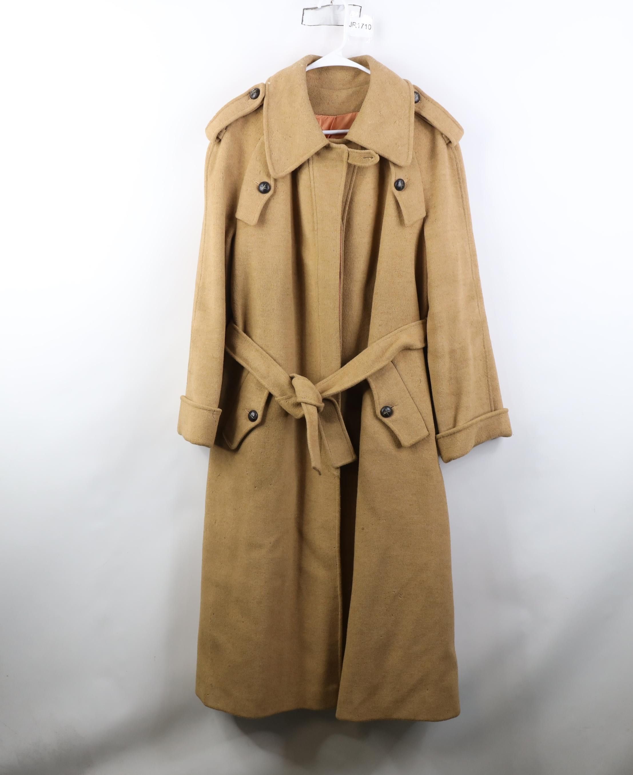 Vintage Vintage 80s 90s Streetwear Heavy Belted Military Coat USA Size XL / US 12-14 / IT 48-50 - 1 Thumbnail