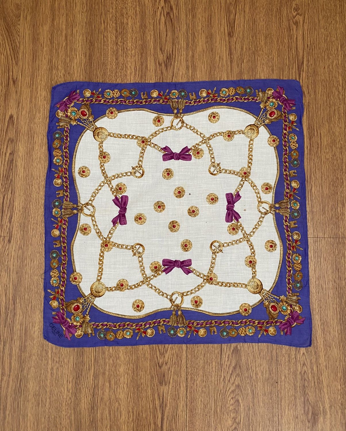 Celine Celine Bandana / Handkerchief / Neckerchief Size ONE SIZE - 1 Thumbnail