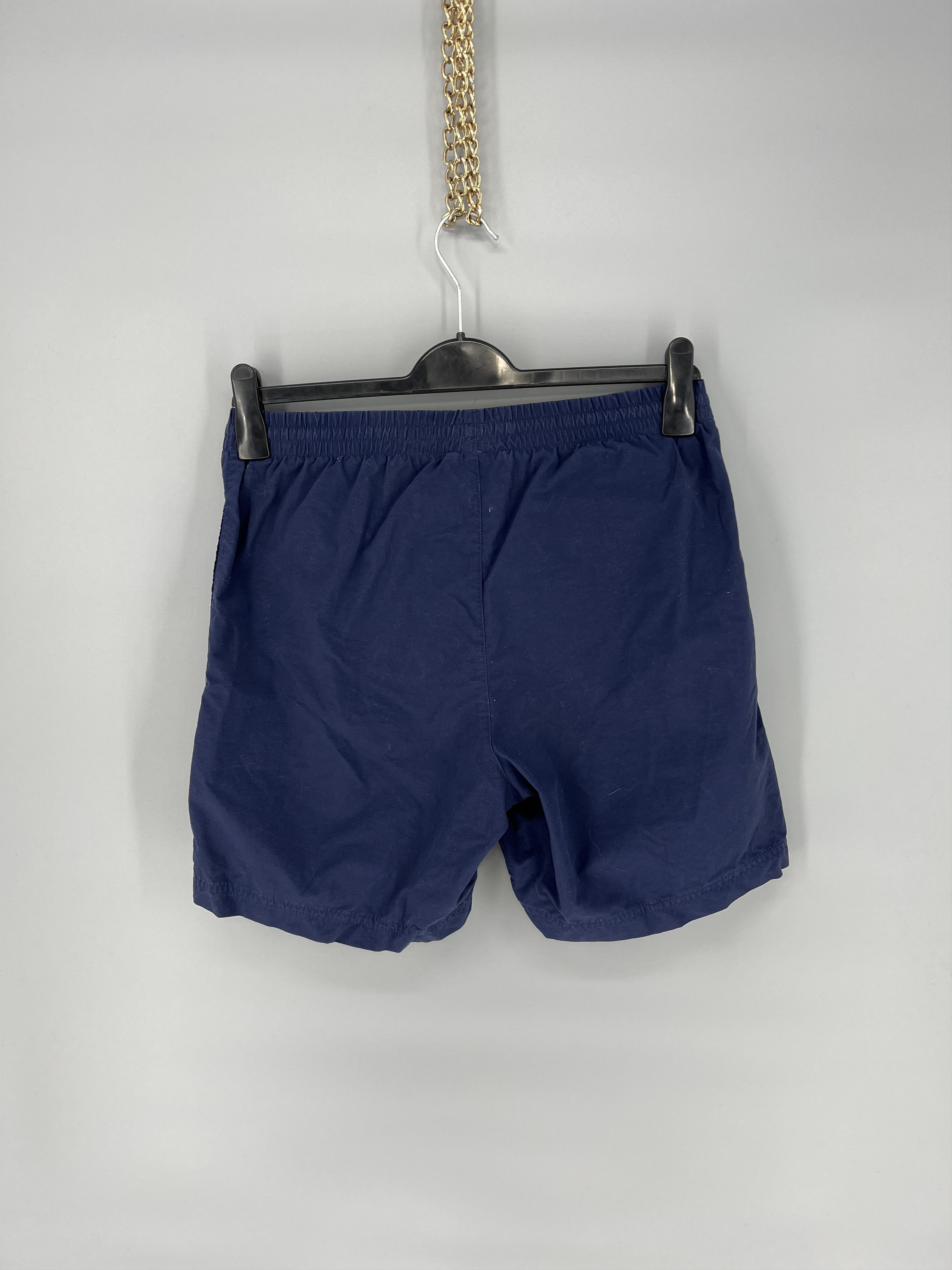 Nike × Vintage 90s Vintage Nike Swoosh Logo Shorts Travis Style Size US 30 / EU 46 - 8 Thumbnail