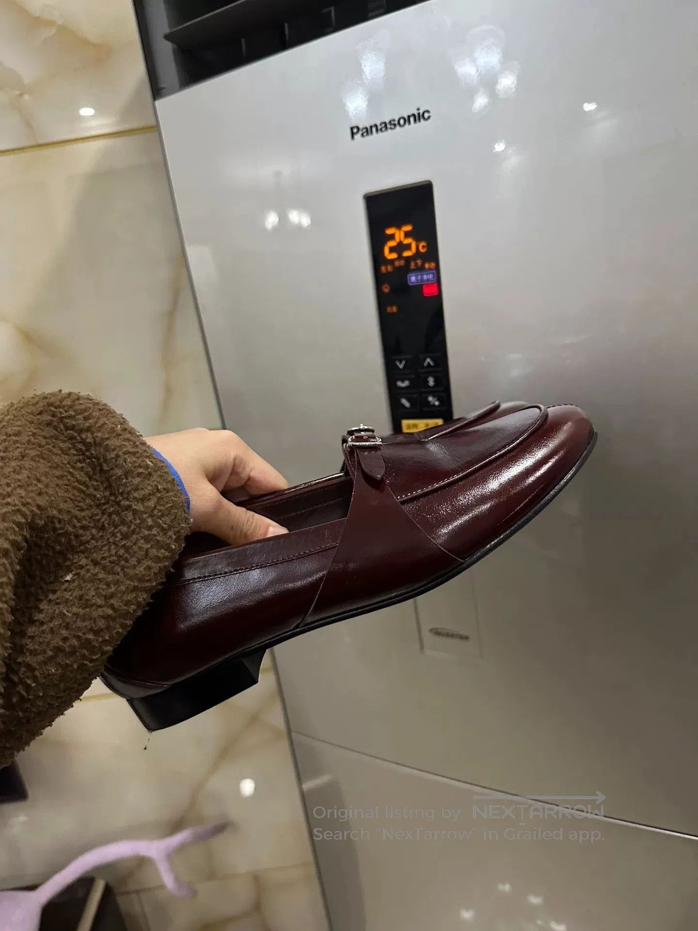 Japanese Brand Stylish Brown Loafers for Women. Size US 6 / IT 36 - 3 Thumbnail