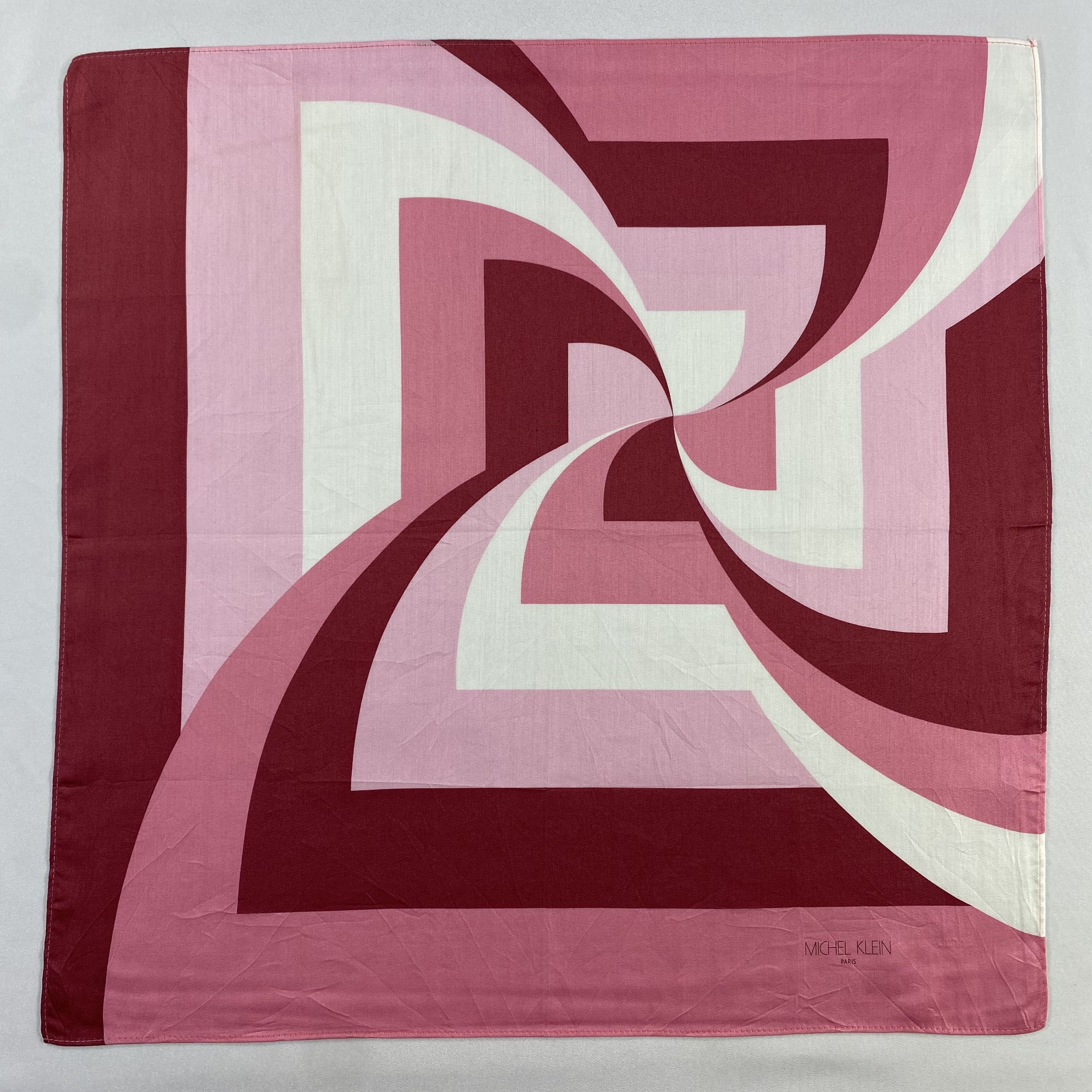 Michel Klein × Vintage Michel Klein Neckerchief / Bandana / Handkerchief-P742 Size ONE SIZE - 1 Thumbnail