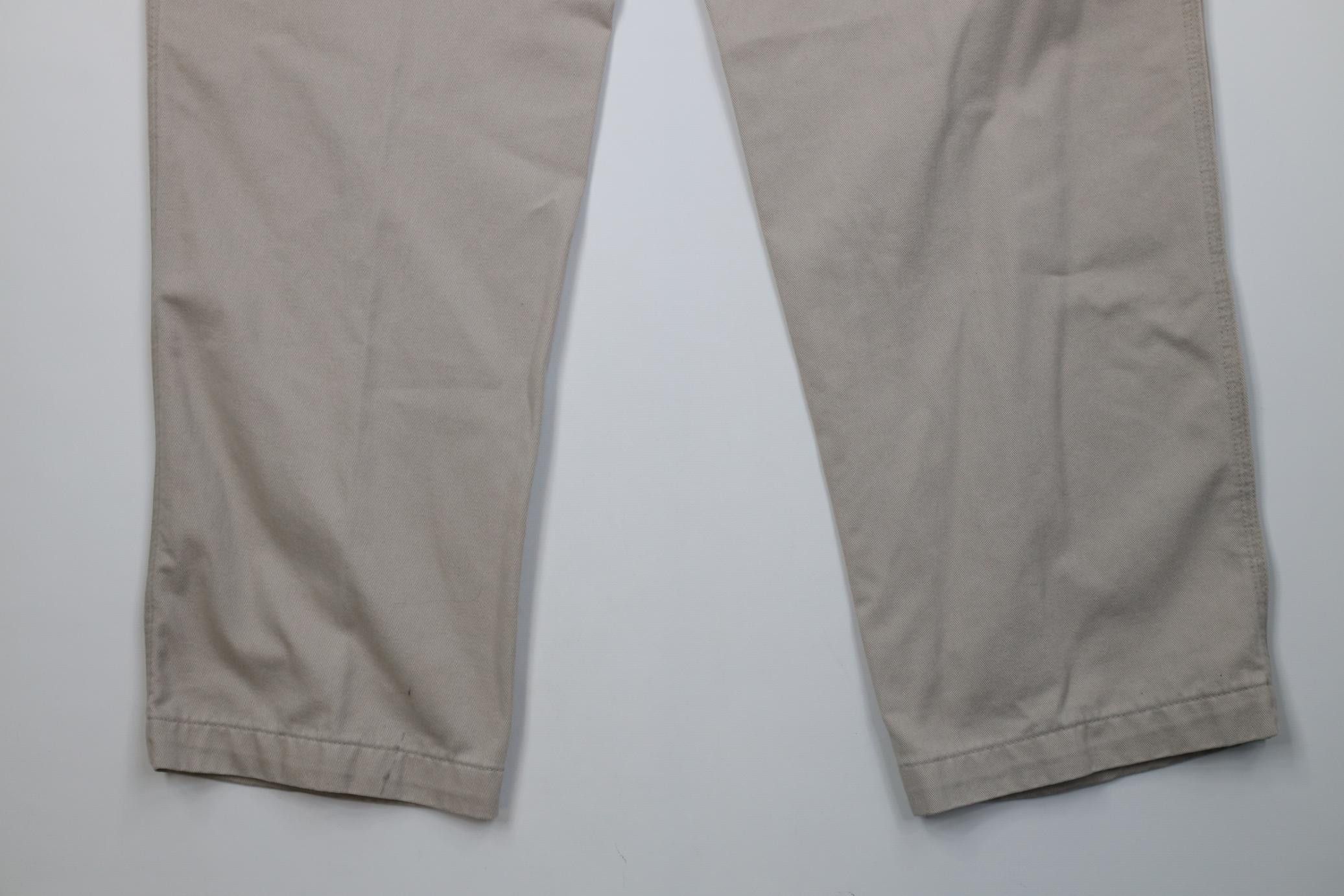 Carhartt Vintage Y2K Carhartt Pleated Relaxed Fit Chino Pants Stone Size US 40 / EU 56 - 13 Thumbnail