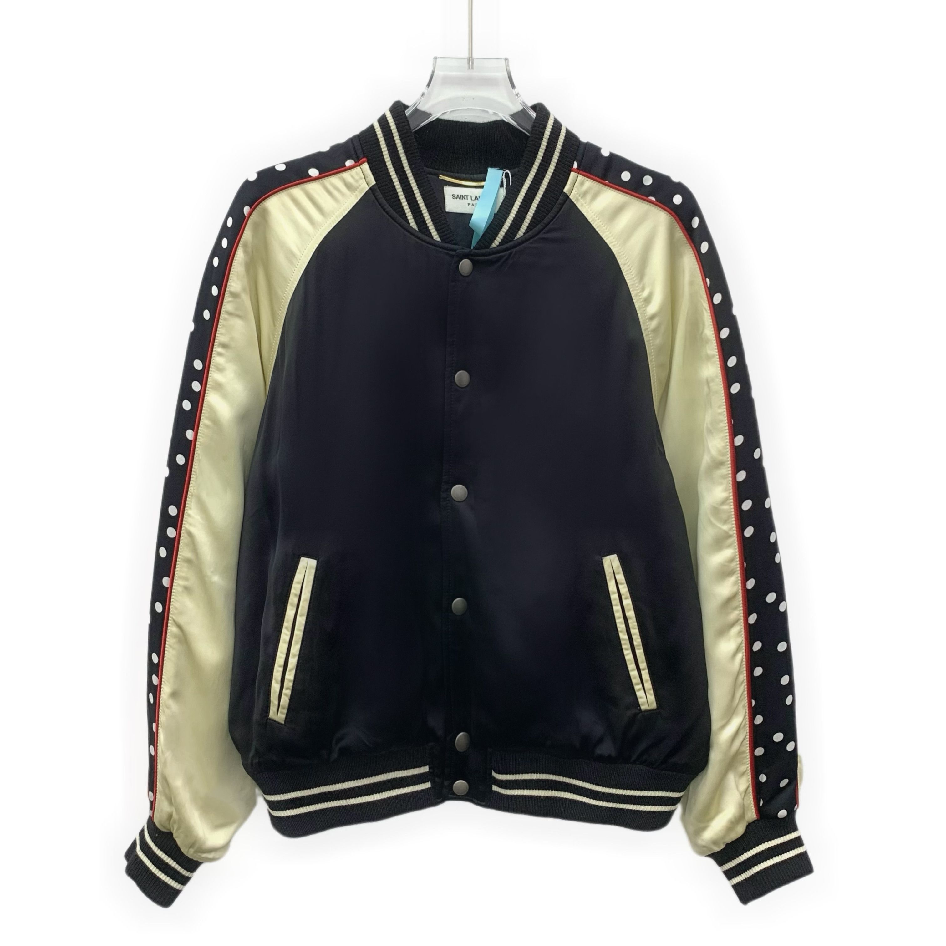 Saint Laurent Paris Yves Saint Laurent Polka Dot Jacket Multi (40) Size S / US 4 / IT 40 - 1 Thumbnail