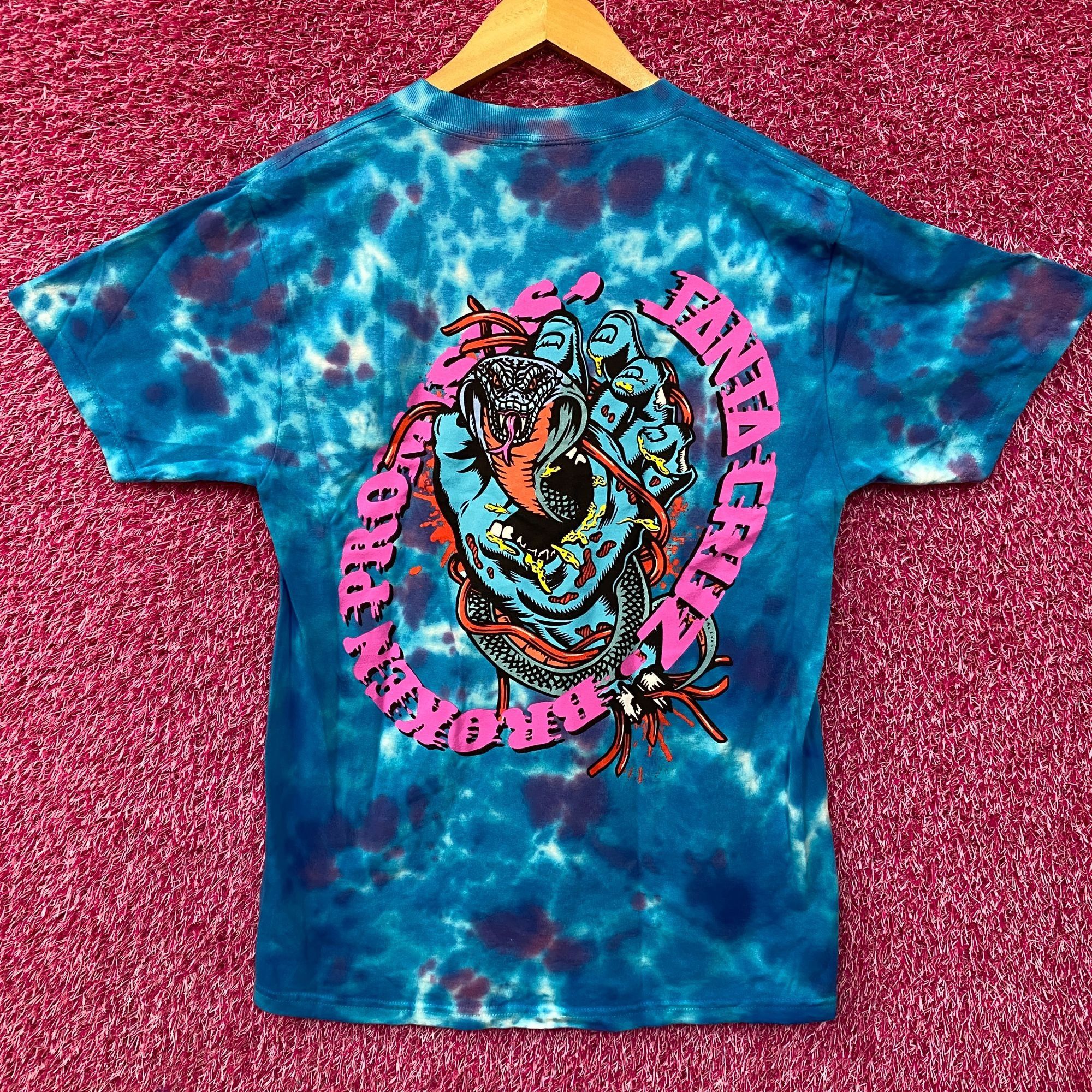 Broken Promises Co. Broken Promises Hand and Cobra tiedye tshirt size Small Size US S / EU 44-46 / 1 - 1 Thumbnail