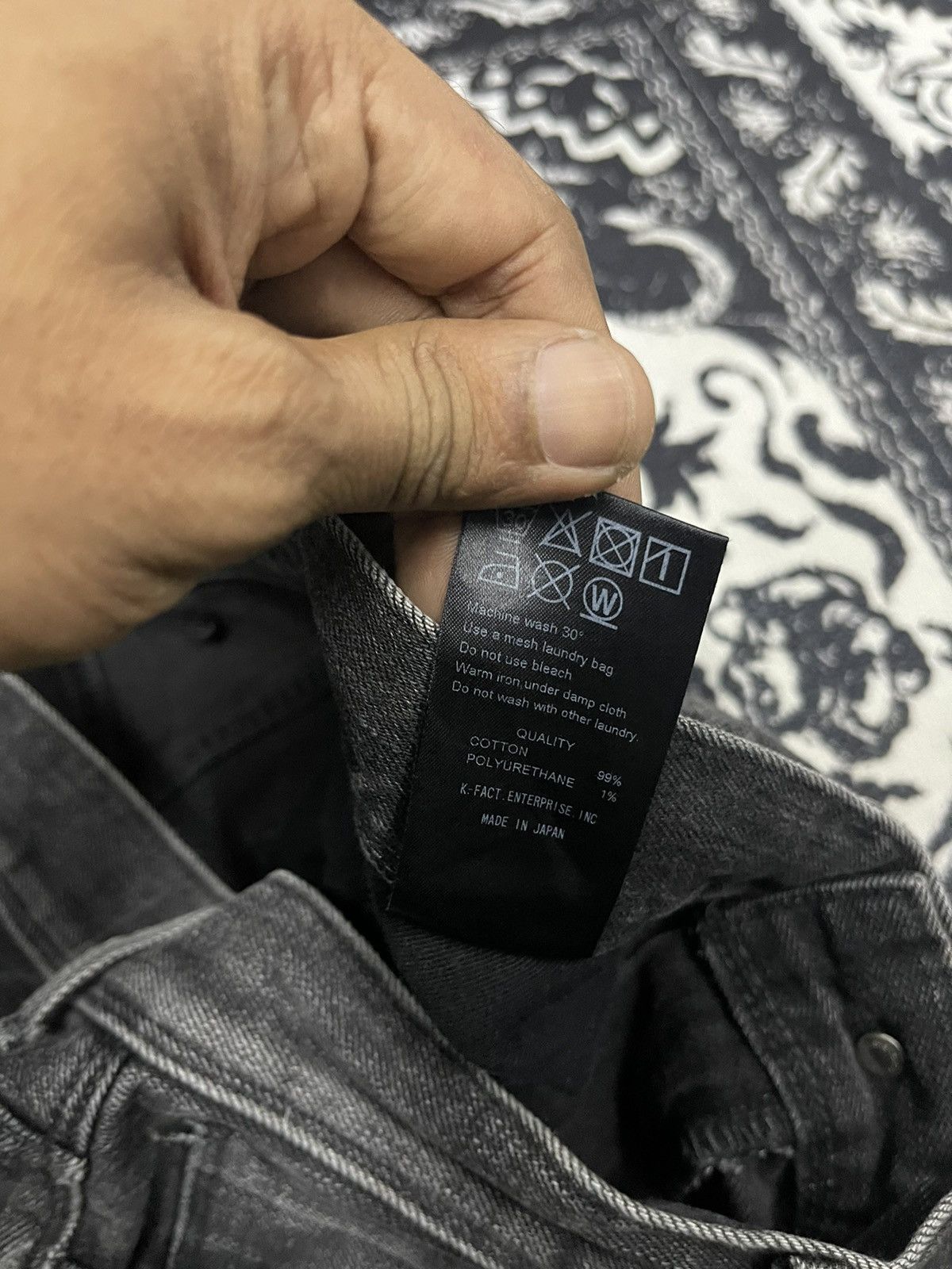 Japanese Brand 90s RARE THE BLACK TOKYO SALVEDGE JEANS DISTRESSED DESIGN Size 28" / US 6 / IT 42 - 14 Thumbnail