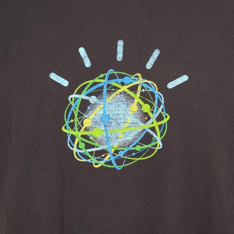 Hanes IBM Watson T Shirt Mens Size Medium Black AI Supercomputer Size US M / EU 48-50 / 2 - 2 Thumbnail