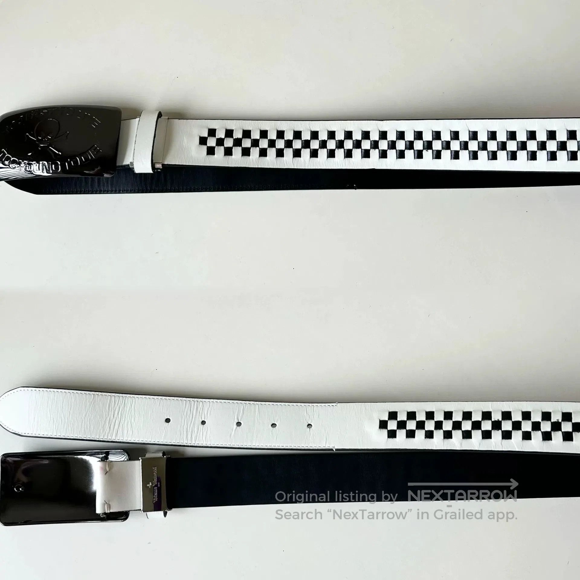 Vivienne Westwood vivienne westwood skull checkered belt. Size ONE SIZE - 3 Thumbnail
