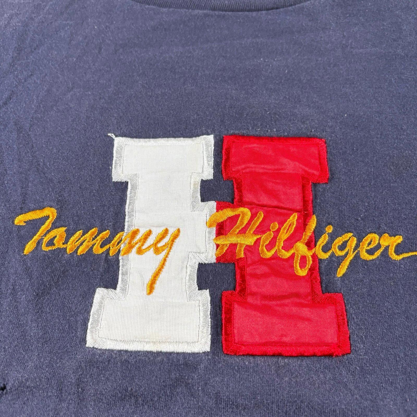 Tommy Hilfiger Vintage Tommy Hilfiger Single stitch tee Size US XL / EU 56 / 4 - 2 Thumbnail