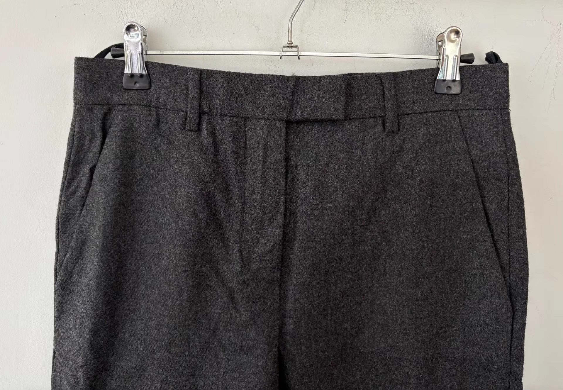 Miu Miu Miu Miu Women's Wool Dress Pants Ｑ21 Size 38" / US 16 / IT 52 - 4 Thumbnail