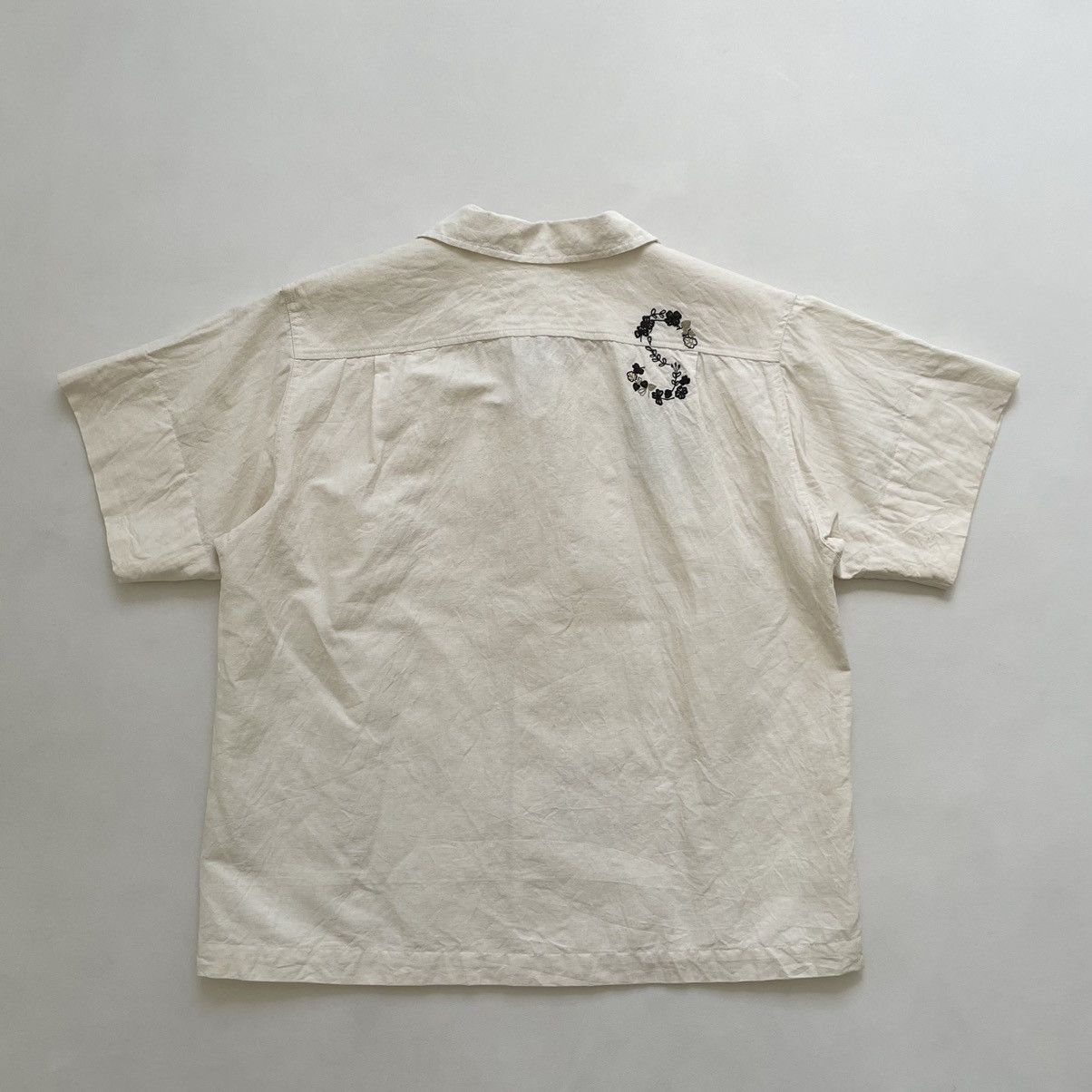 Story Mfg. S/S 25 ‘Clover Embroidery’ Greatful Shirt Size US M / EU 48-50 / 2 - 12 Thumbnail