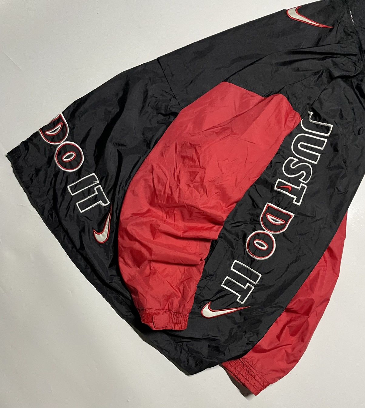 Nike × Vintage Nike Premier Just Do it Hidden hooded vintage jacket Size US L / EU 52-54 / 3 - 2 Thumbnail