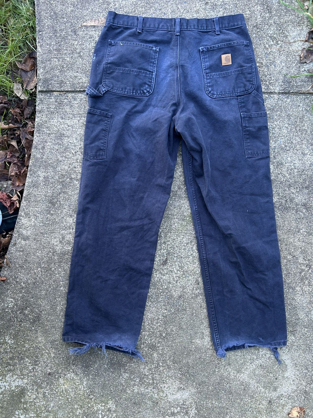 Carhartt Baggy Navy Carhartt Pants Size US 38 / EU 54 - 5 Thumbnail