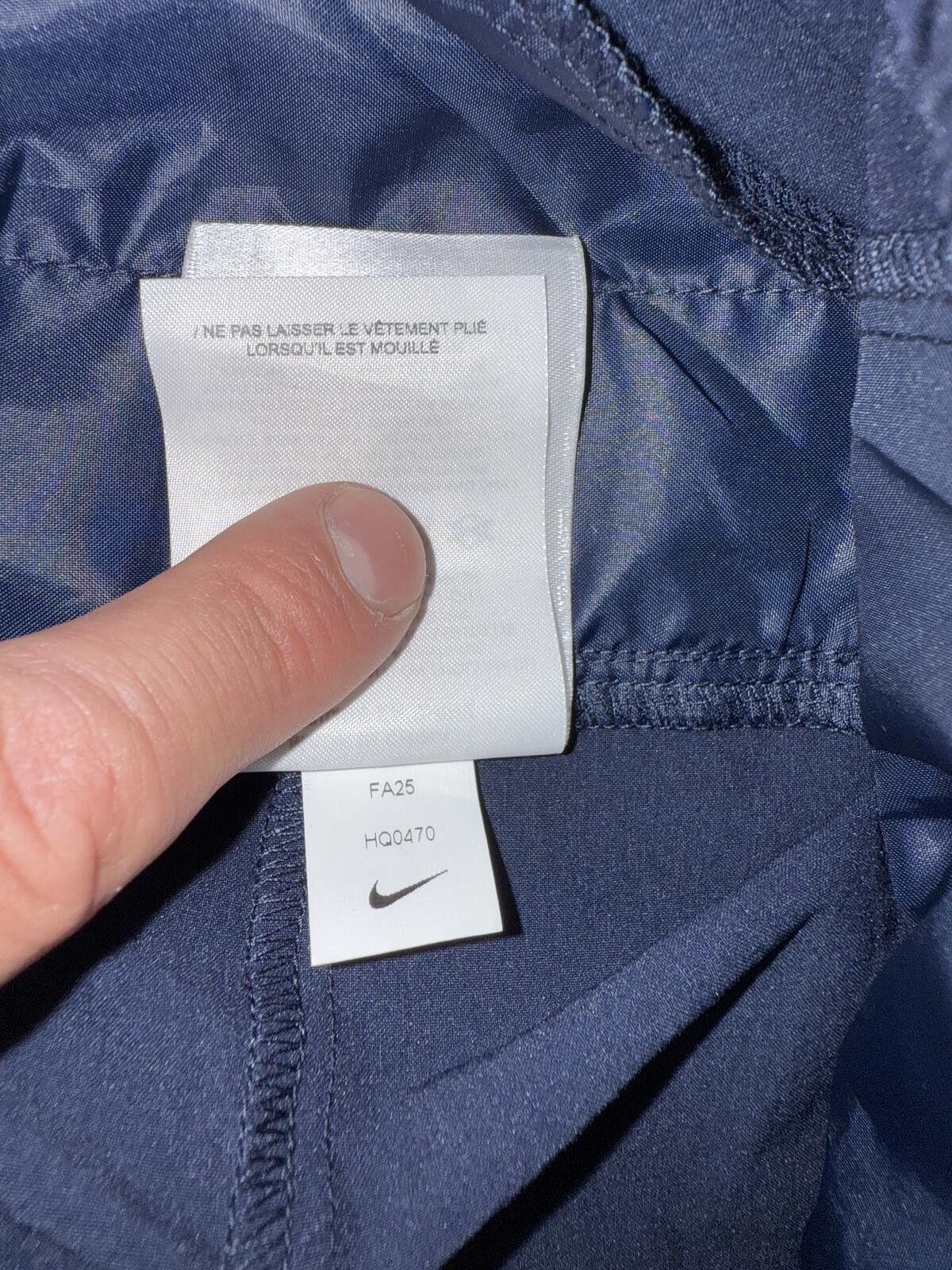 Nike Nike Tech Men's Woven Obsidian/Black 6” Shorts Sample Size US 32 / EU 48 - 12 Thumbnail
