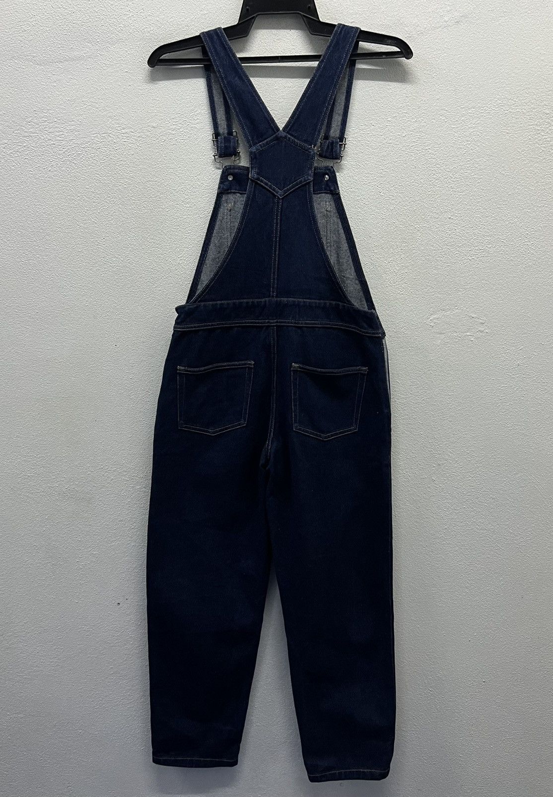 Asos × Vintage ASOS Denim Overalls - Dark Wash - UK 8 / US 4 / EU 36 Size US 30 / EU 46 - 2 Thumbnail
