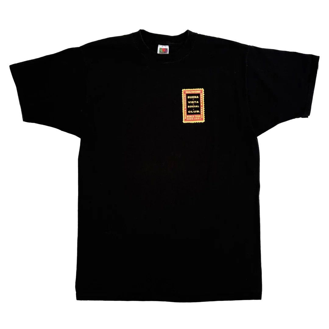 Band Tees Buena Vista Social Club 2000 01 Vintage Band Concert T-Shirt Size US XL / EU 56 / 4 - 1 Thumbnail