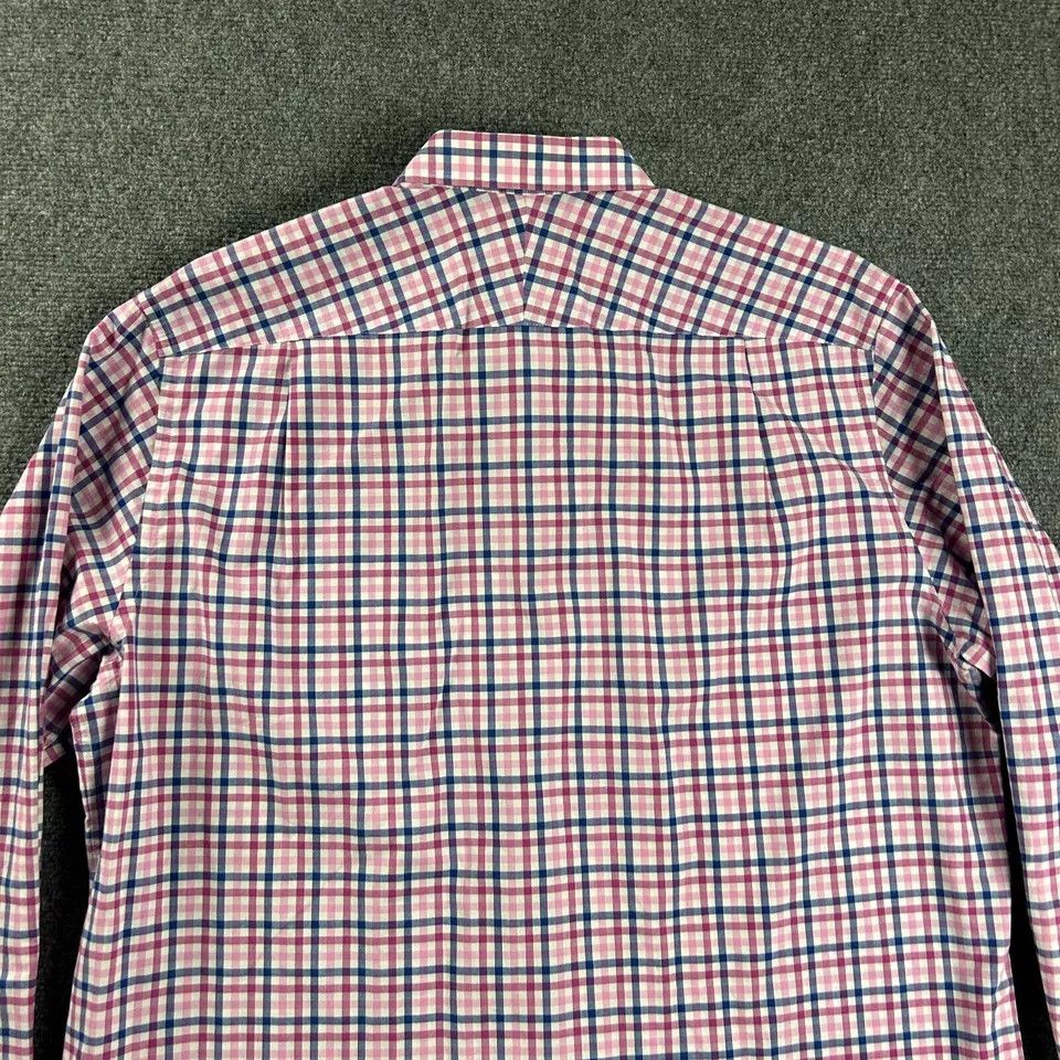 Charles Tyrwhitt Charles Tyrwhitt Shirt Mens XL Pink Classic Fit Button Down Size US XL / EU 56 / 4 - 5 Thumbnail