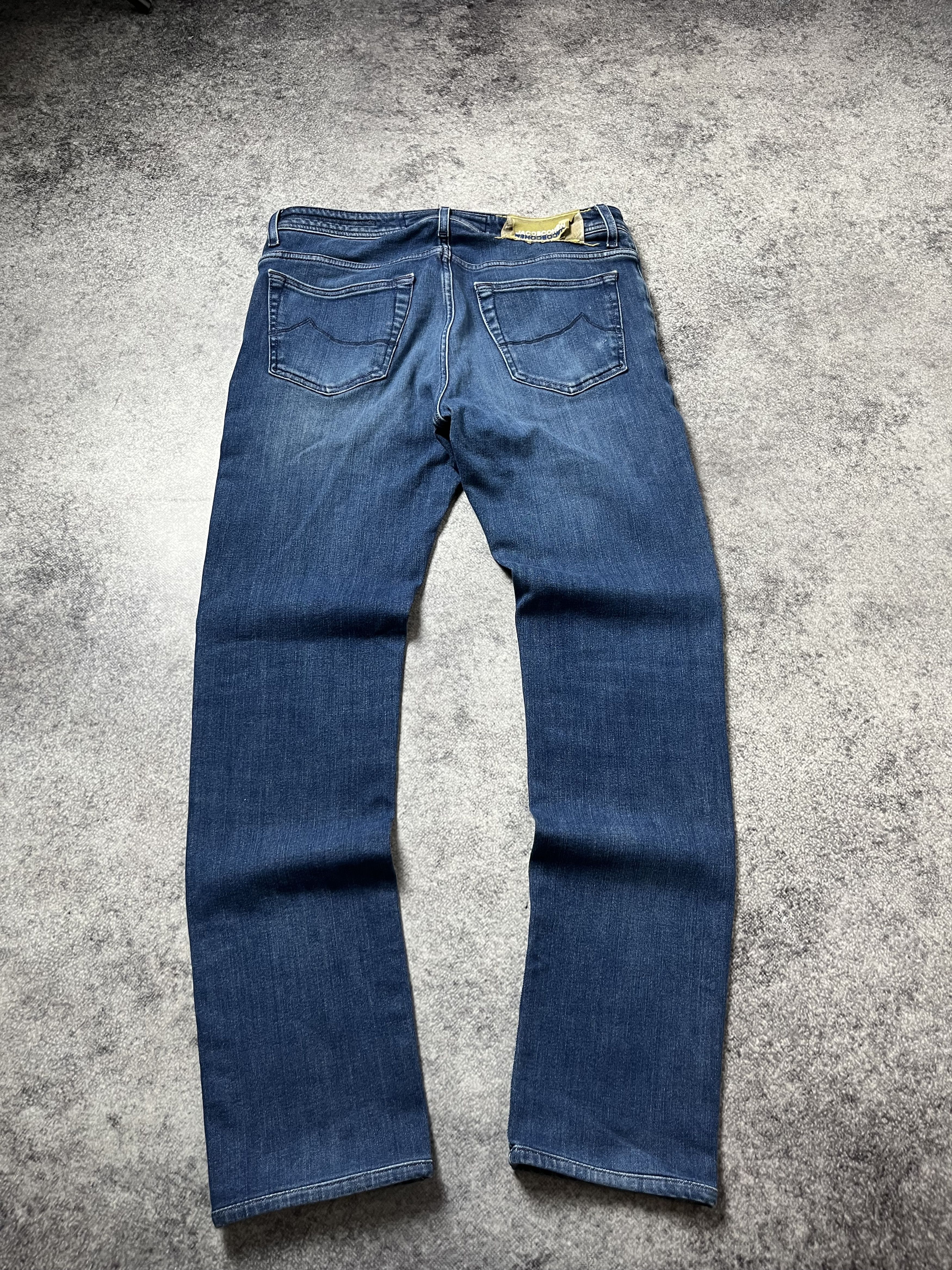 Jacob Cohen 🔥Jacob Cohen Style 688 Premium Denim Jeans Straight Fit Size US 33 - 1 Thumbnail