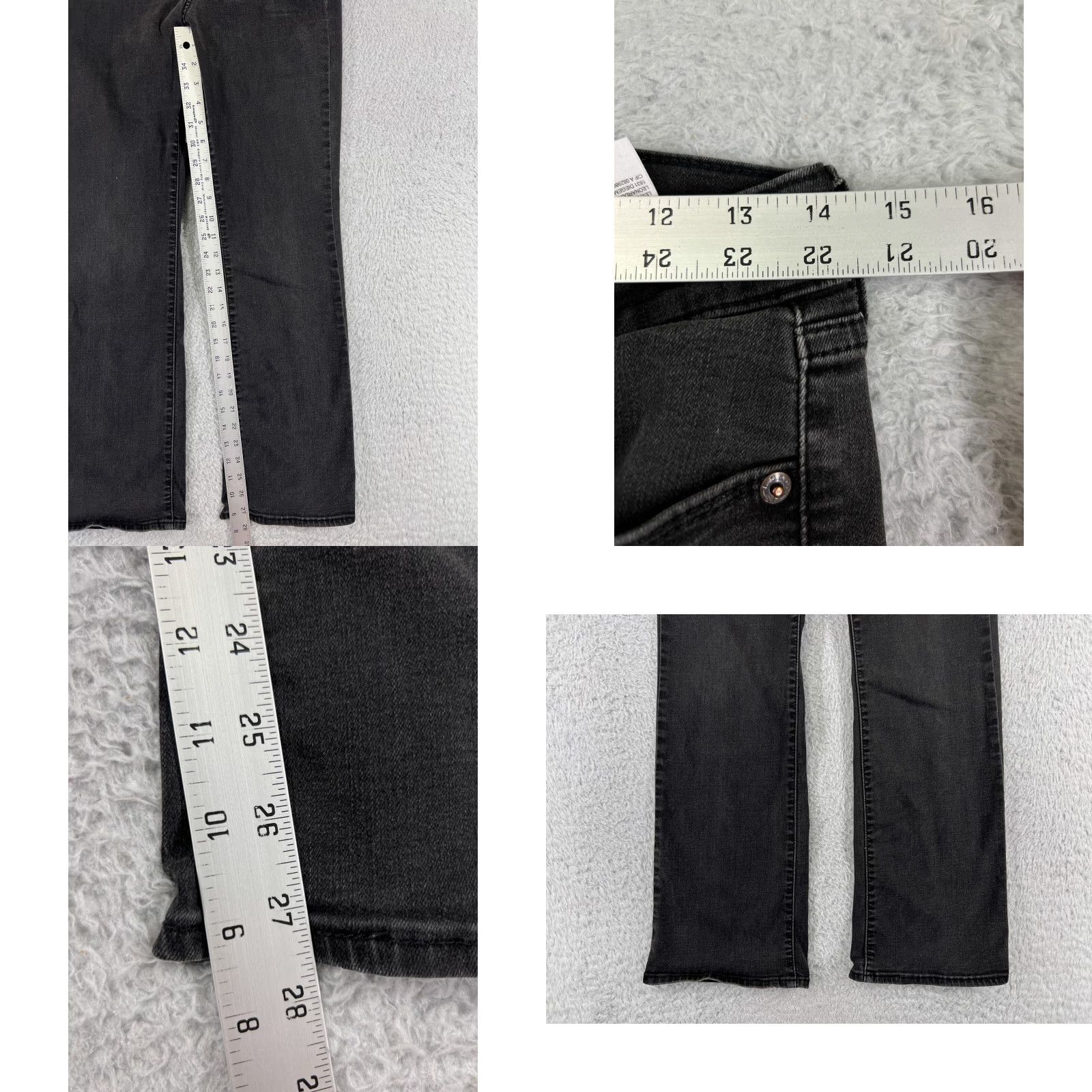 Levi's Levis Jeans Womens 8S Black Denim Classic Bootcut Cotton Blend Western Size 30" / US 8 / IT 44 - 9 Thumbnail