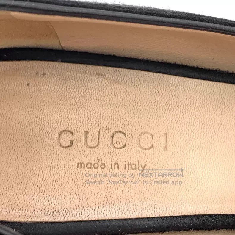 Gucci Gucci Black double G logo square toe thick heel high heels Size US 5.5 / IT 35.5 - 7 Thumbnail