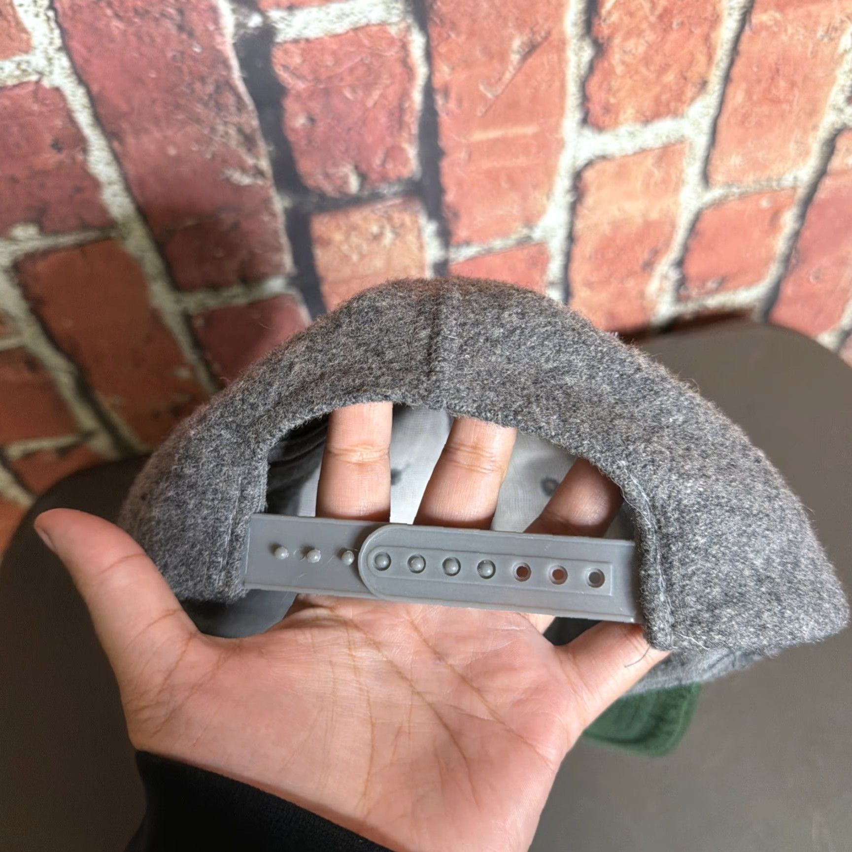 Goorin Bros. VINTAGE Goorin Bros Thrasher Hat Gray Green Baseball Cap Adjustable Men XL Gray Goorin Bros Hat Thrasher Vintage Cap Size ONE SIZE - 2 Thumbnail