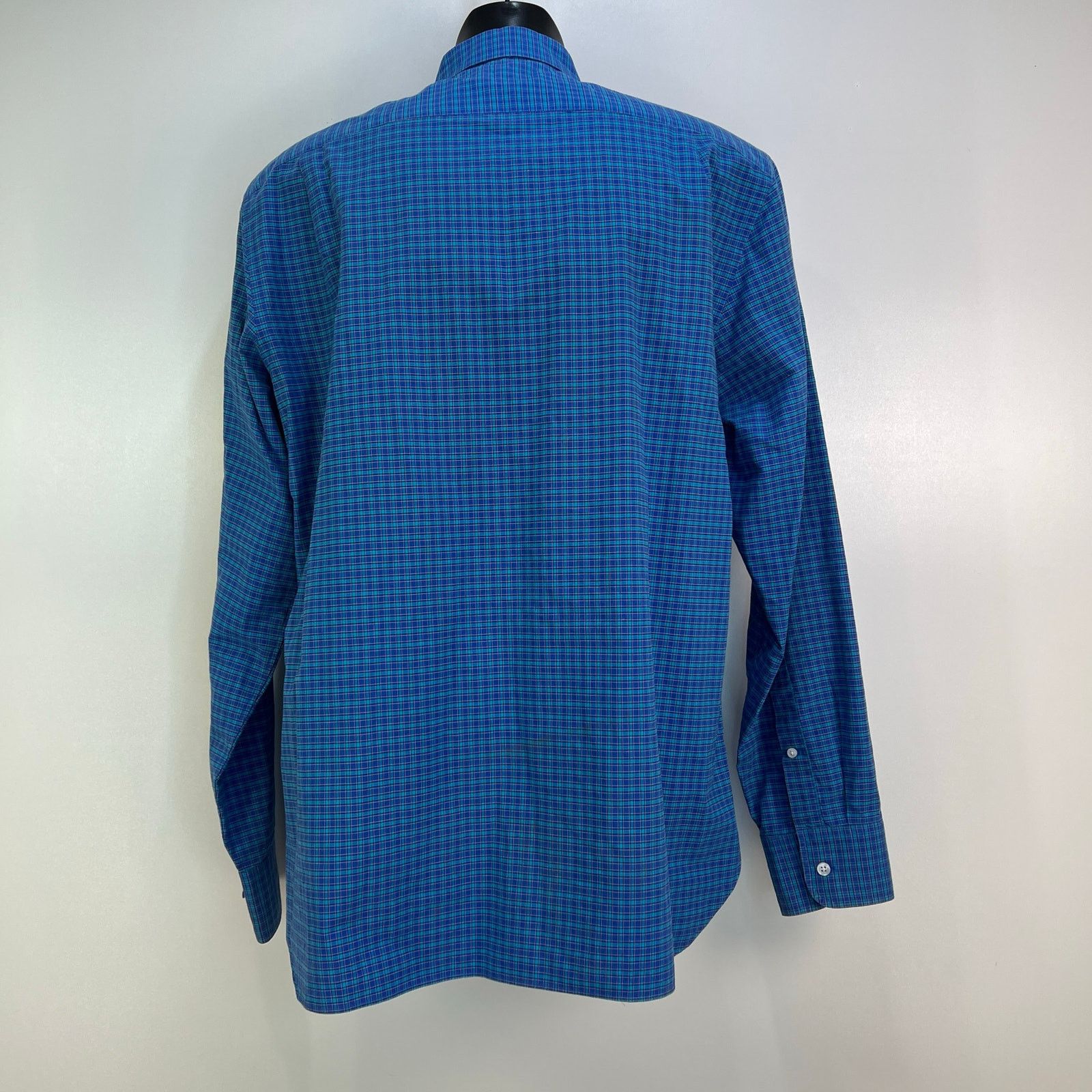 J.Crew J. Crew Blue Plaid Button Up Shirt Long Sleeve Size US L / EU 52-54 / 3 - 6 Thumbnail
