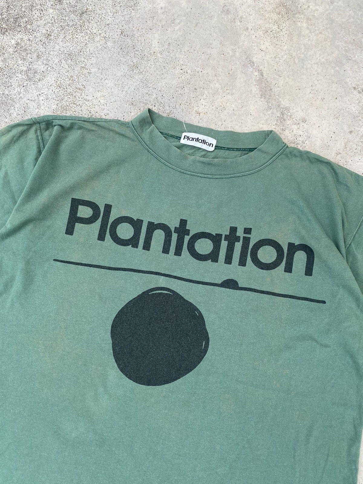 Designer Vintage Plantation by Issey Miyake OG Script Tees Size US XL / EU 56 / 4 - 2 Thumbnail