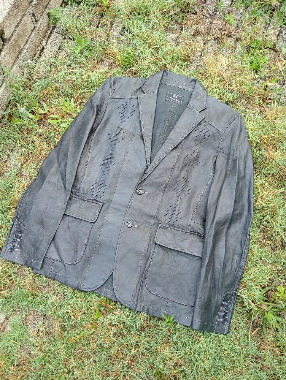 Leather Vintage Mens Bigi Japan Light Leather Jacket Size US M / EU 48-50 / 2 - 1 Thumbnail