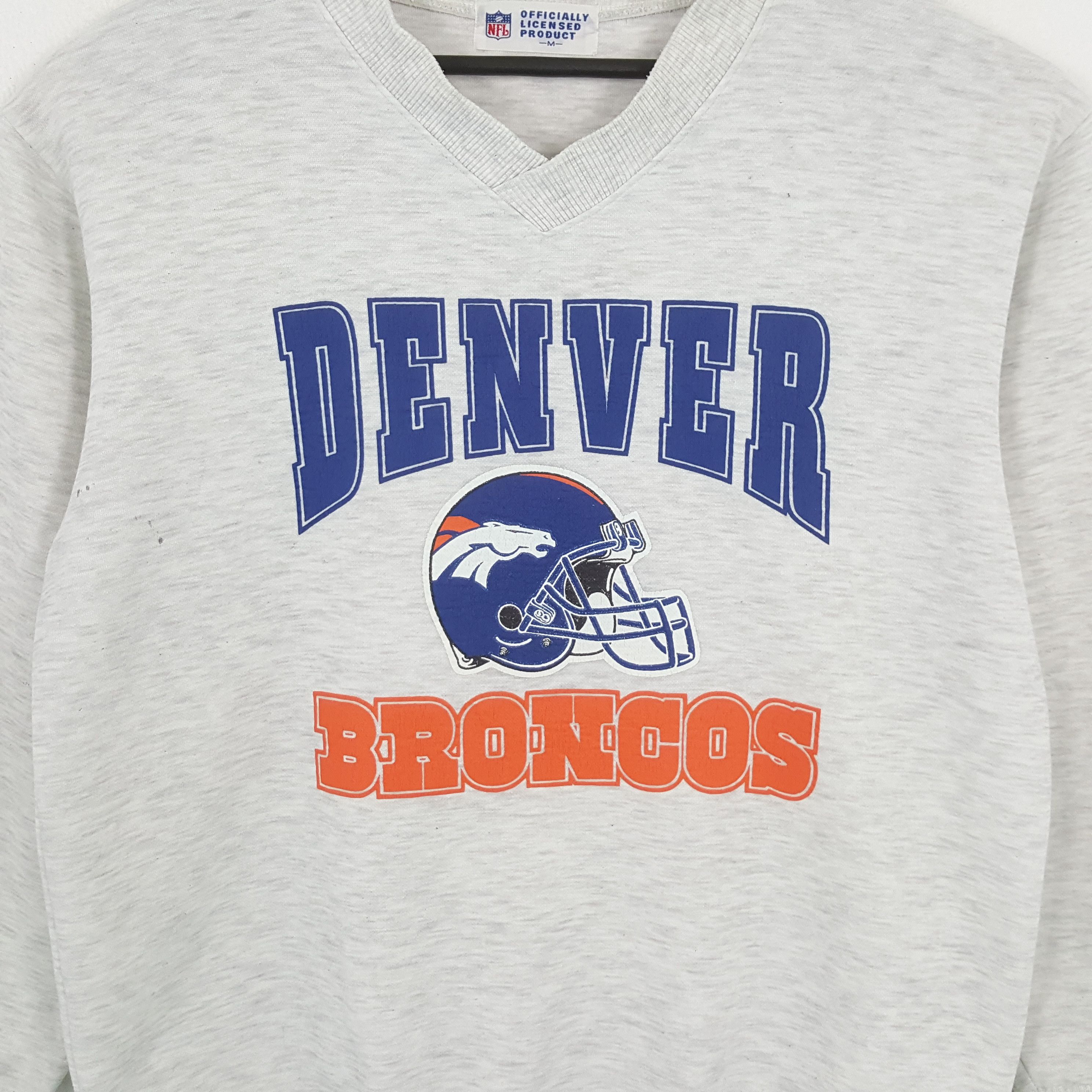 NFL DENVER BRONCOS NFL Football Team Vintage Sweatshirt Size US M / EU 48-50 / 2 - 2 Thumbnail
