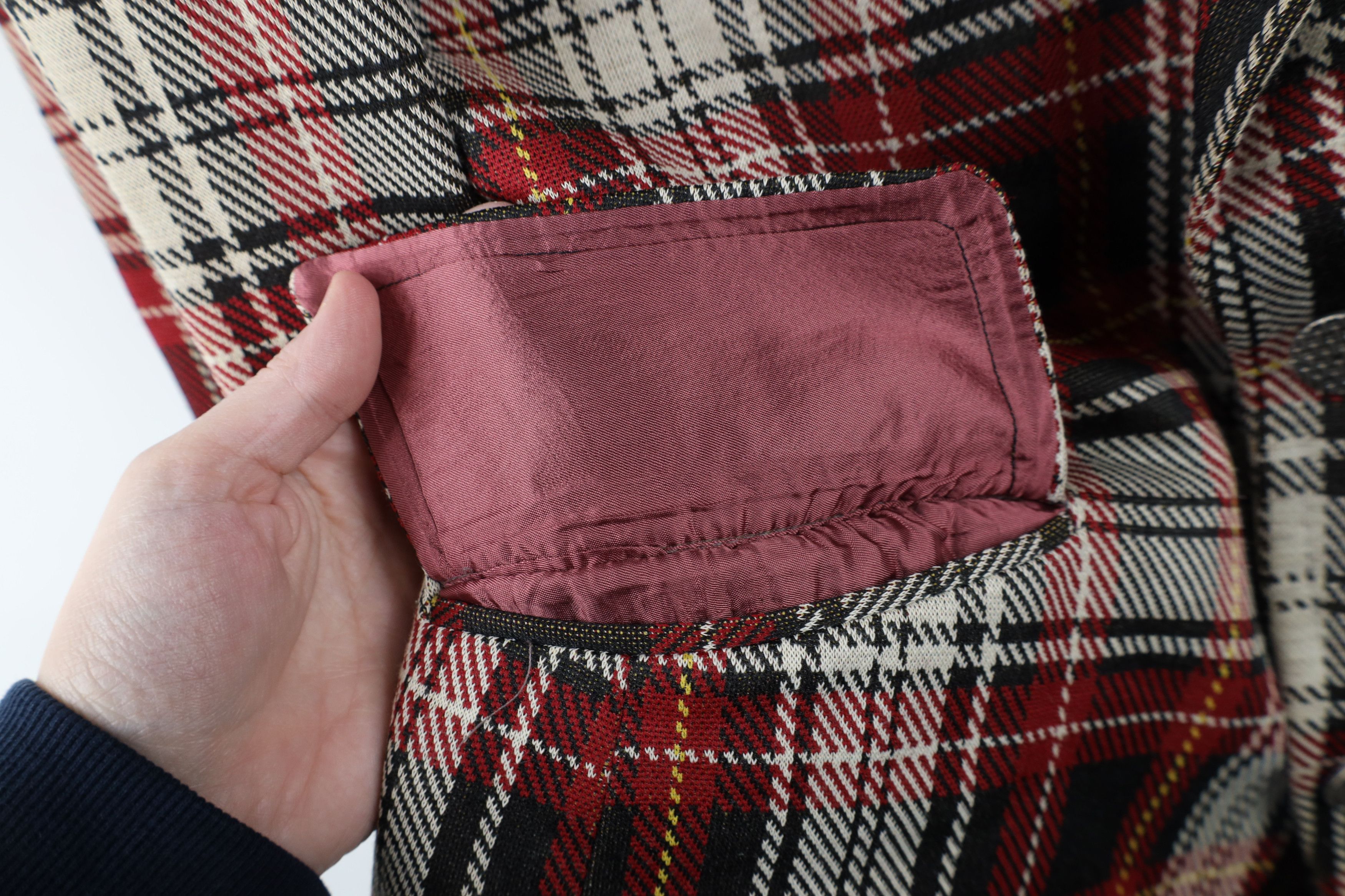 Vintage Vintage 60s 70s Streetwear Suit Coat Blazer Jacket Plaid USA Size US L / EU 52-54 / 3 - 6 Thumbnail
