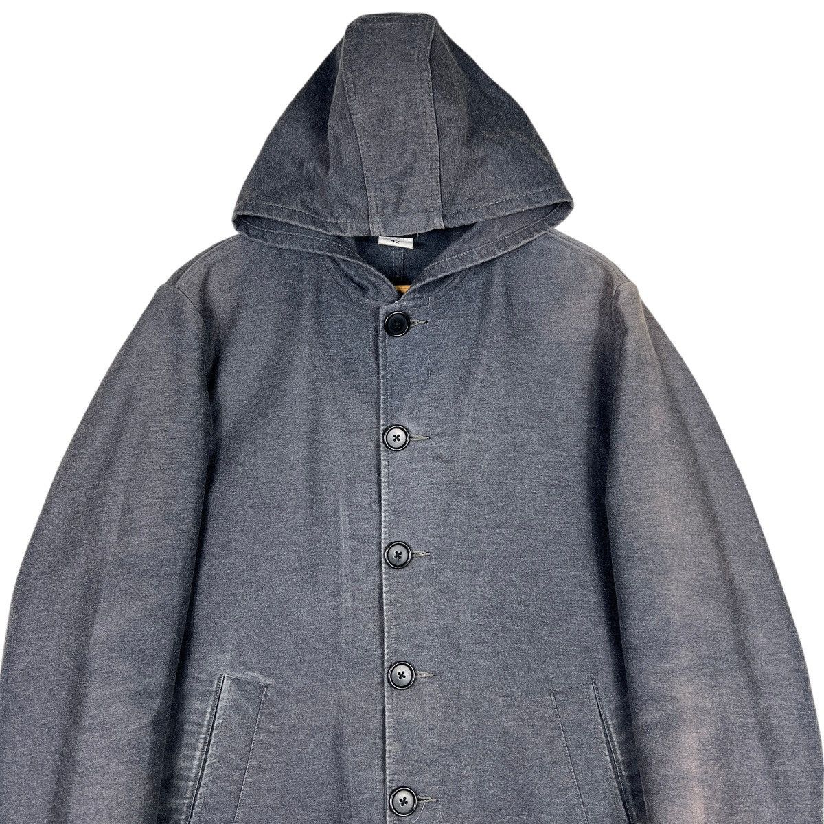 Vetra Vintage Vetra Moleskin Hoodie Jacket Made In France Size US L / EU 52-54 / 3 - 6 Thumbnail