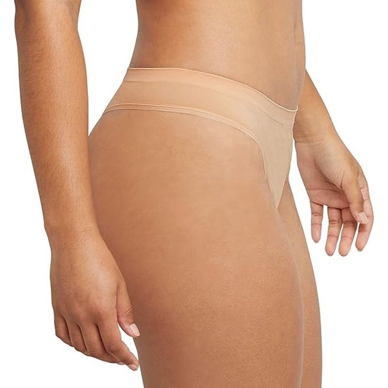 Hanes New 6-Pack Hanes Womens Size XL Thong Panty Underwear Size ONE SIZE - 5 Thumbnail
