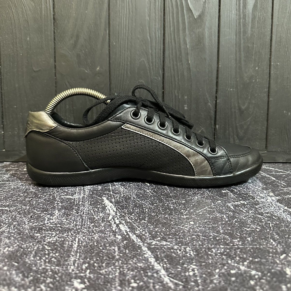 Prada PRADA - Men’s Leather Sneakers Size 8 Size US 8 / EU 41 - 8 Thumbnail