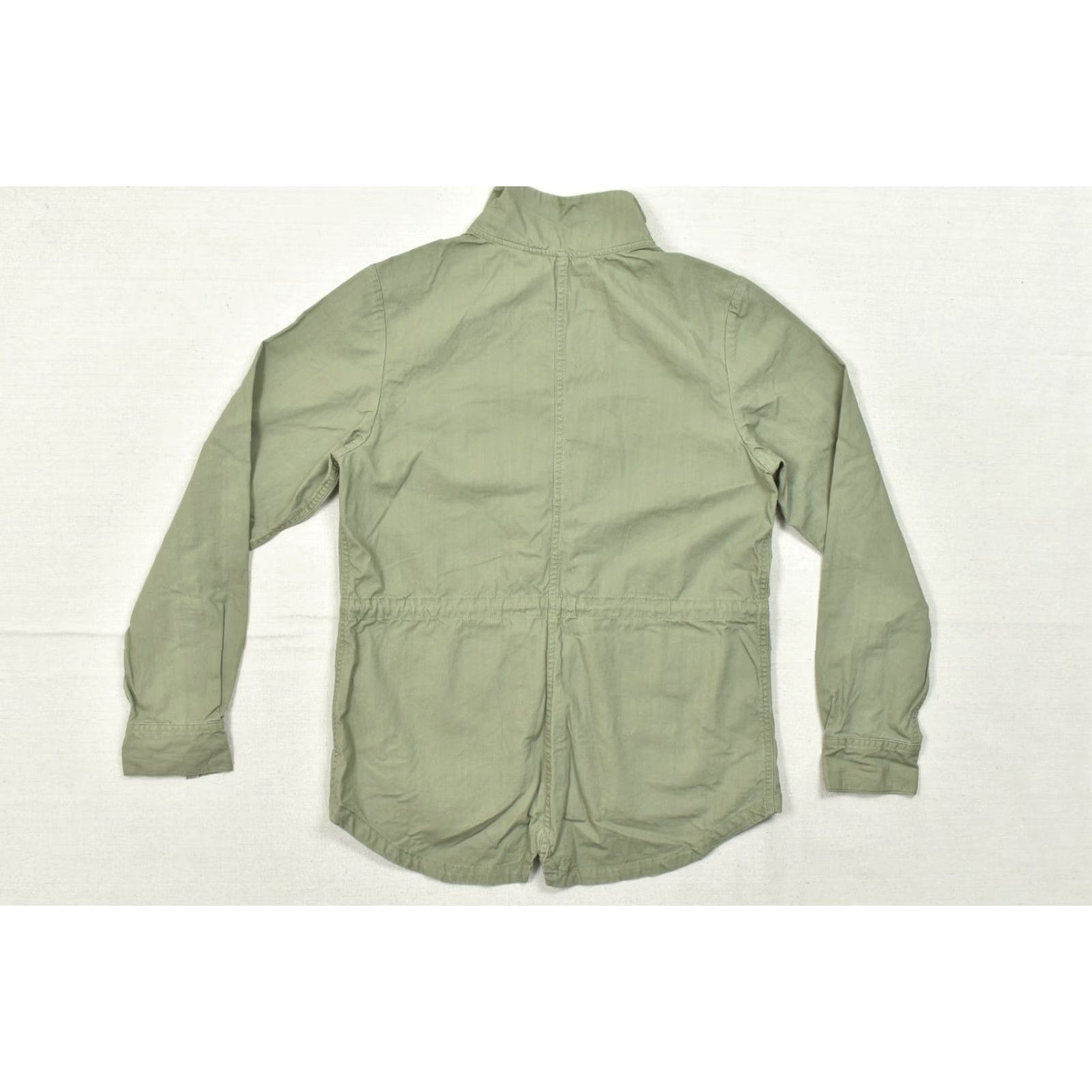 Vintage Cabela's Olive Green Canvas Utility Jacket Medium Classic Fit 100% Cotton Field Size M / US 6-8 / IT 42-44 - 2 Thumbnail